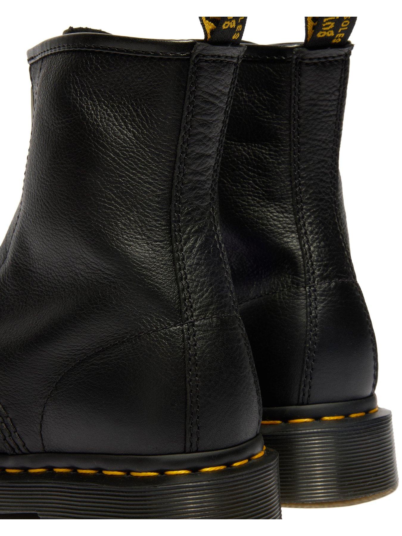 Image 7 of 7 of Dr Martens 1460 FZ Zip Up Boot Virginia - Black