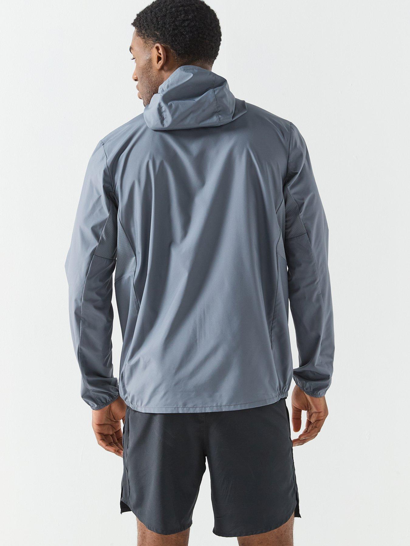 Image 2 of 6 of Asics Mens Running Core Jacket - Grey