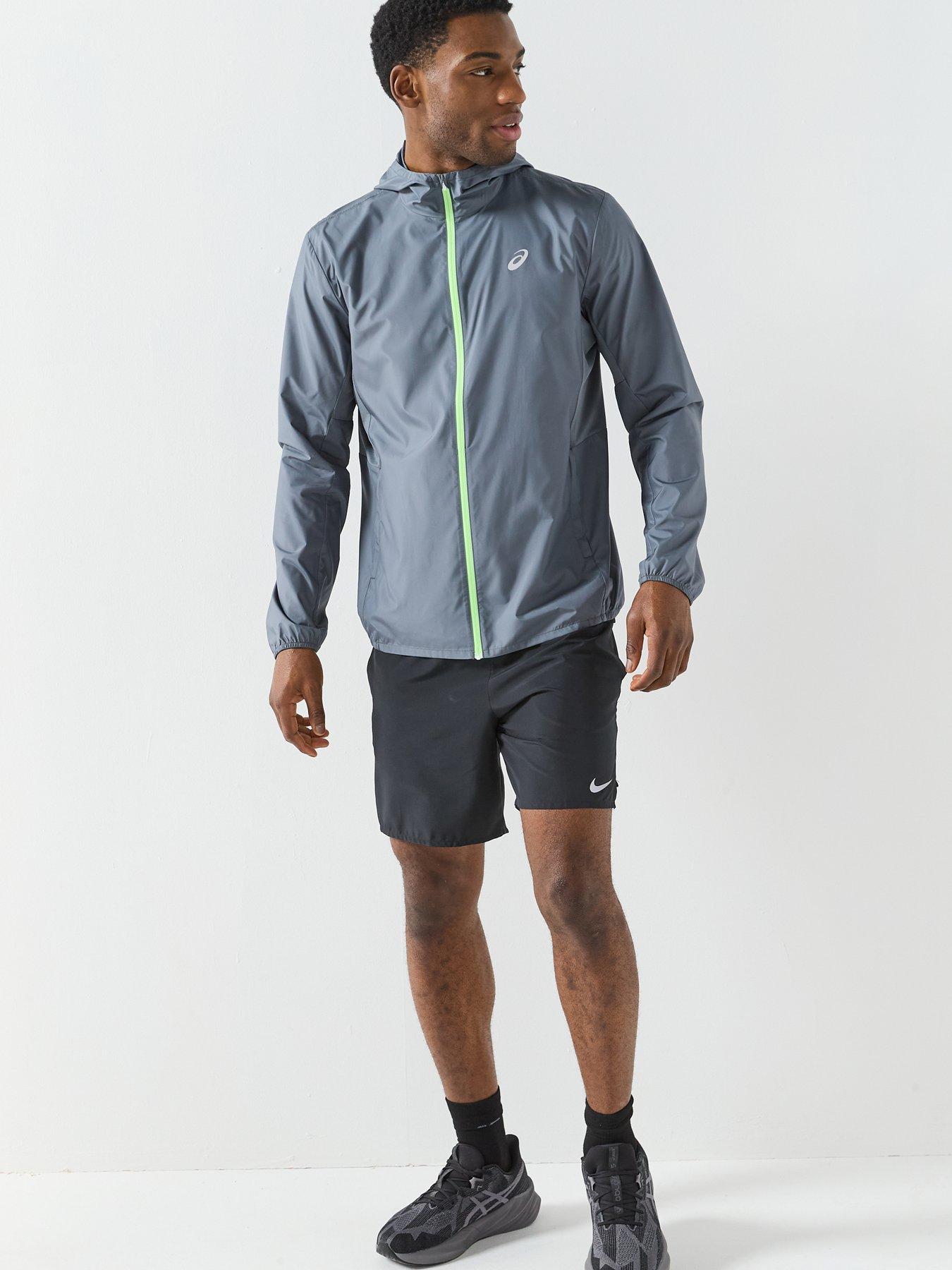 Image 5 of 6 of Asics Mens Running Core Jacket - Grey
