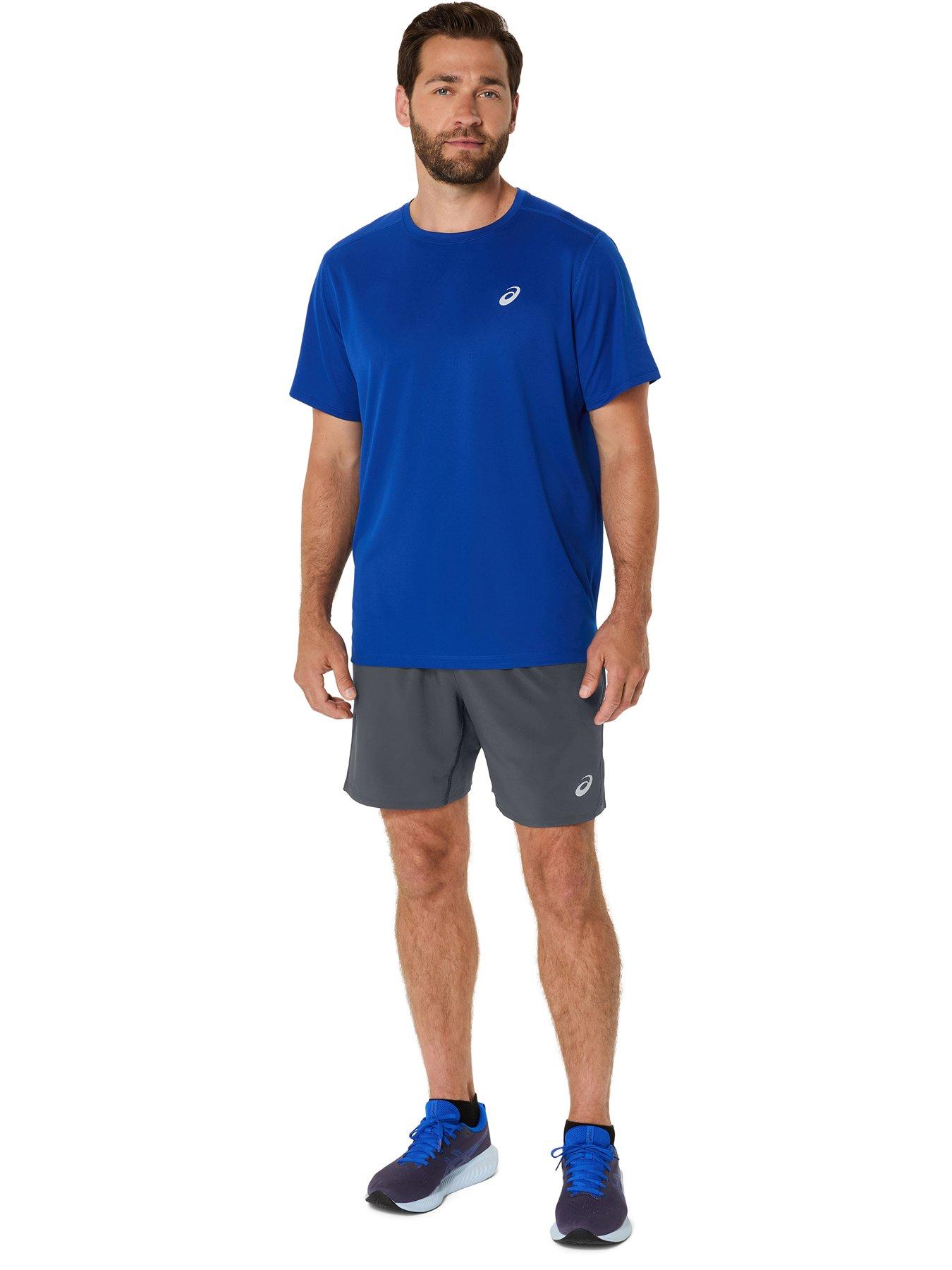 Image 3 of 6 of Asics Mens Running Core 7Inch Shorts- Grey
