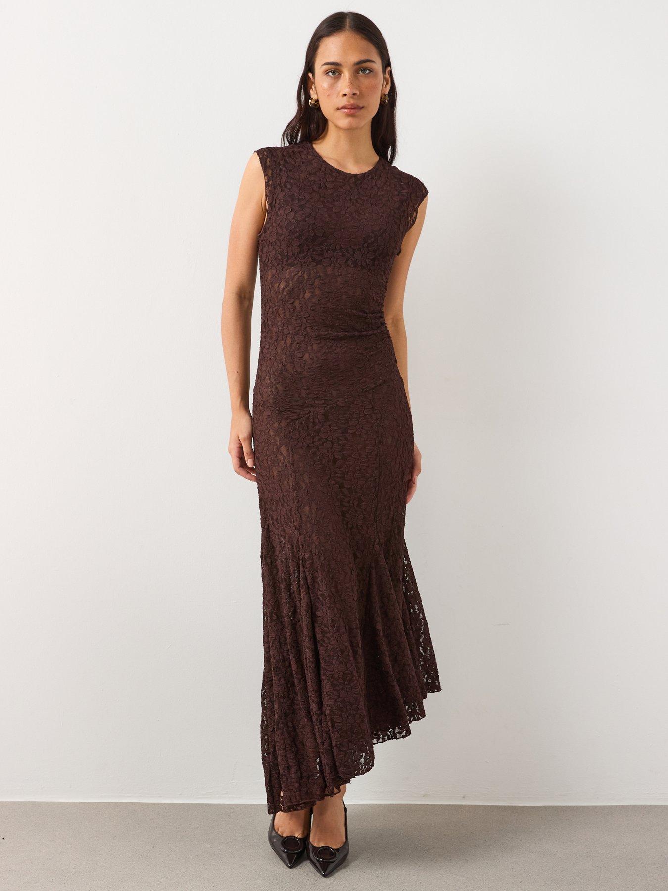 chinese dress ladies Mango Long Sleeve Maxi main image 0