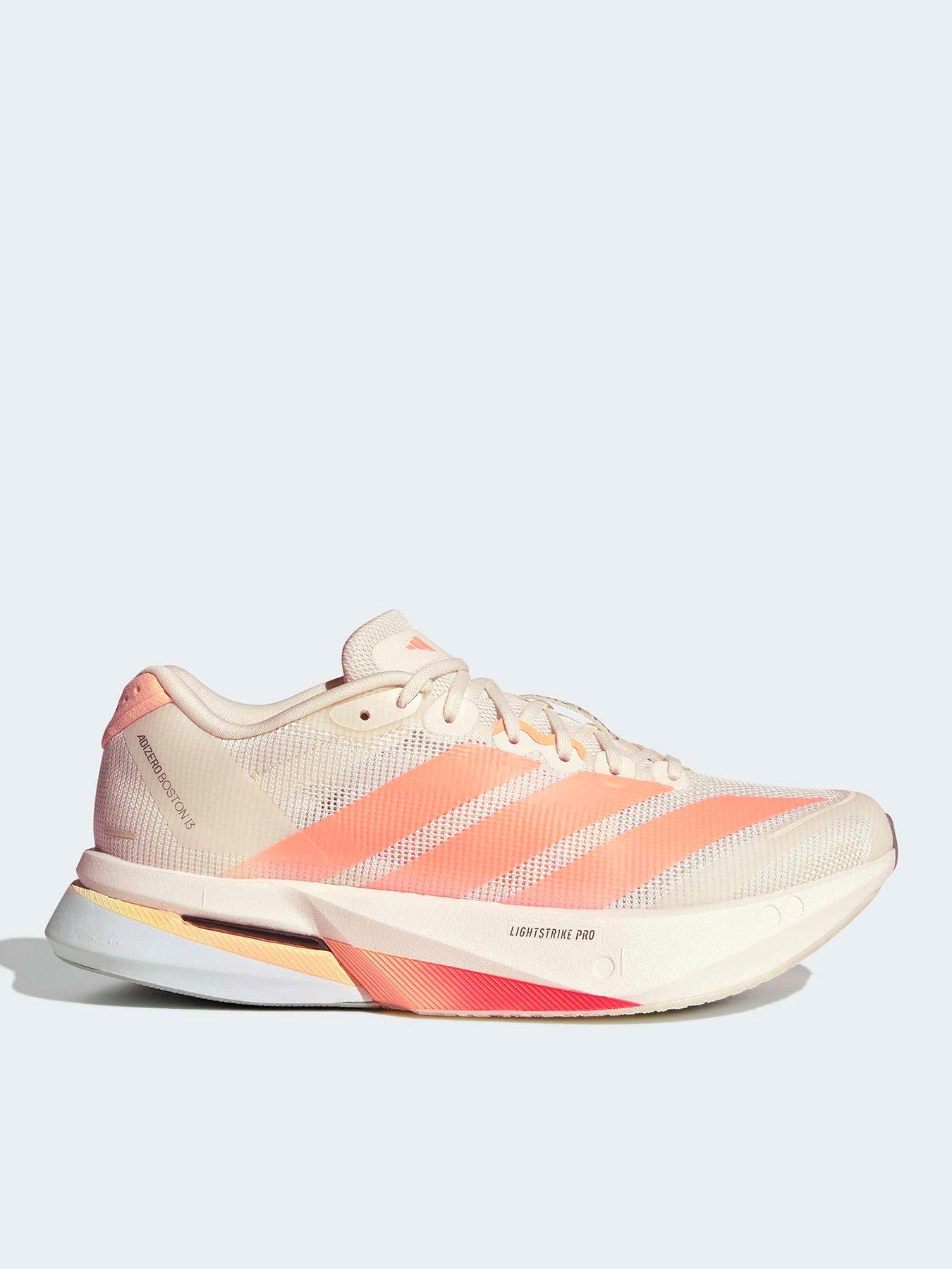 adidas Womens Running Adizero Boston 13 Trainers - White
