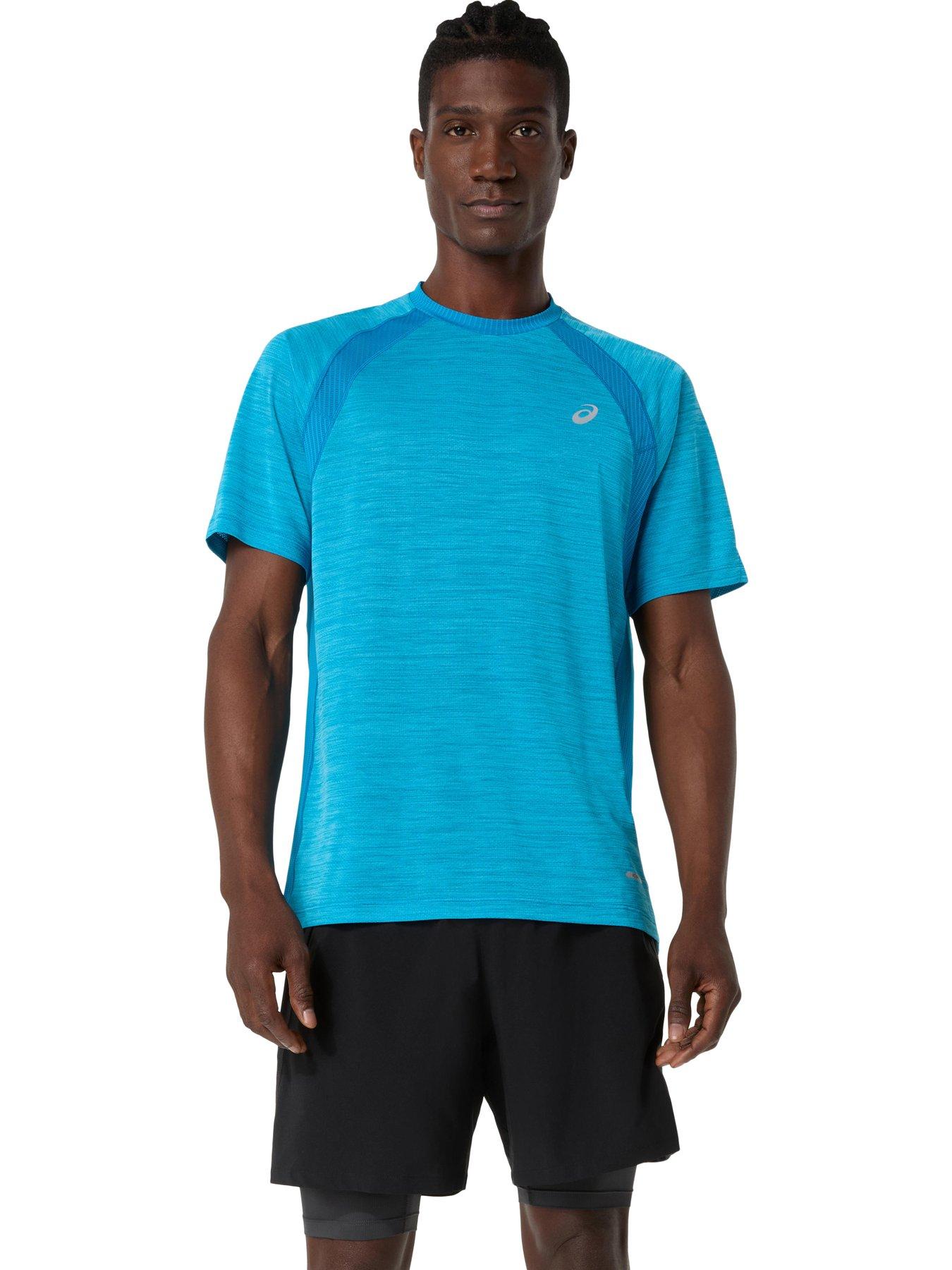 Image 1 of 6 of Asics Mens Running Road T-Shirt - Green