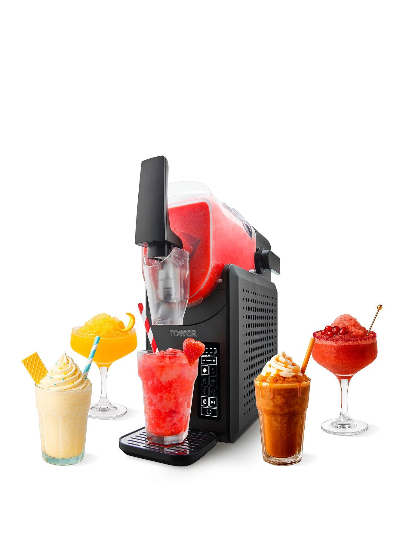 tower-t19058-frozen-drink-slushie-maker-with-digital-display-5-drink-pre-sets-and-self-clean-function-26l-tank-capacity-220w-black