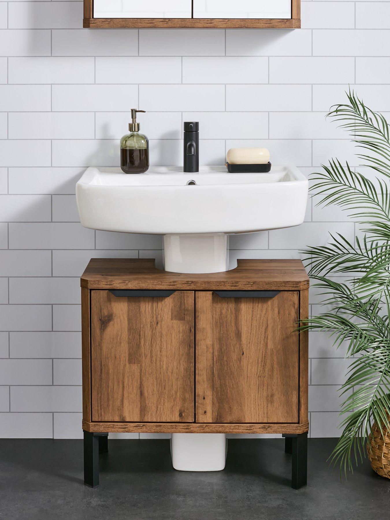 The Very Collection Harlem Under Sink Cabinet - Mid Oak - FSC® Certified