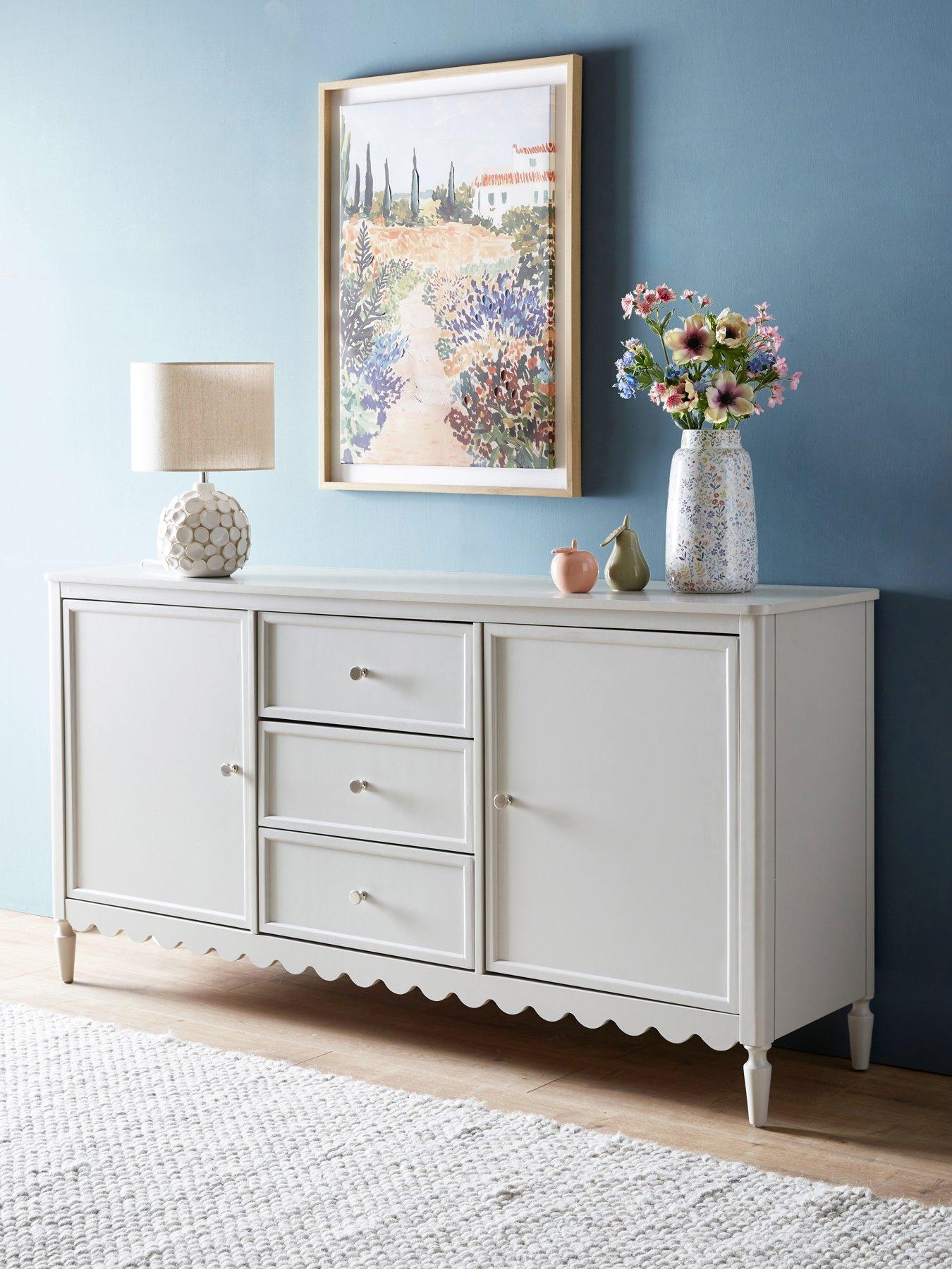 The Very Collection Marina Large Sideboard 2 Door 3 Drawers