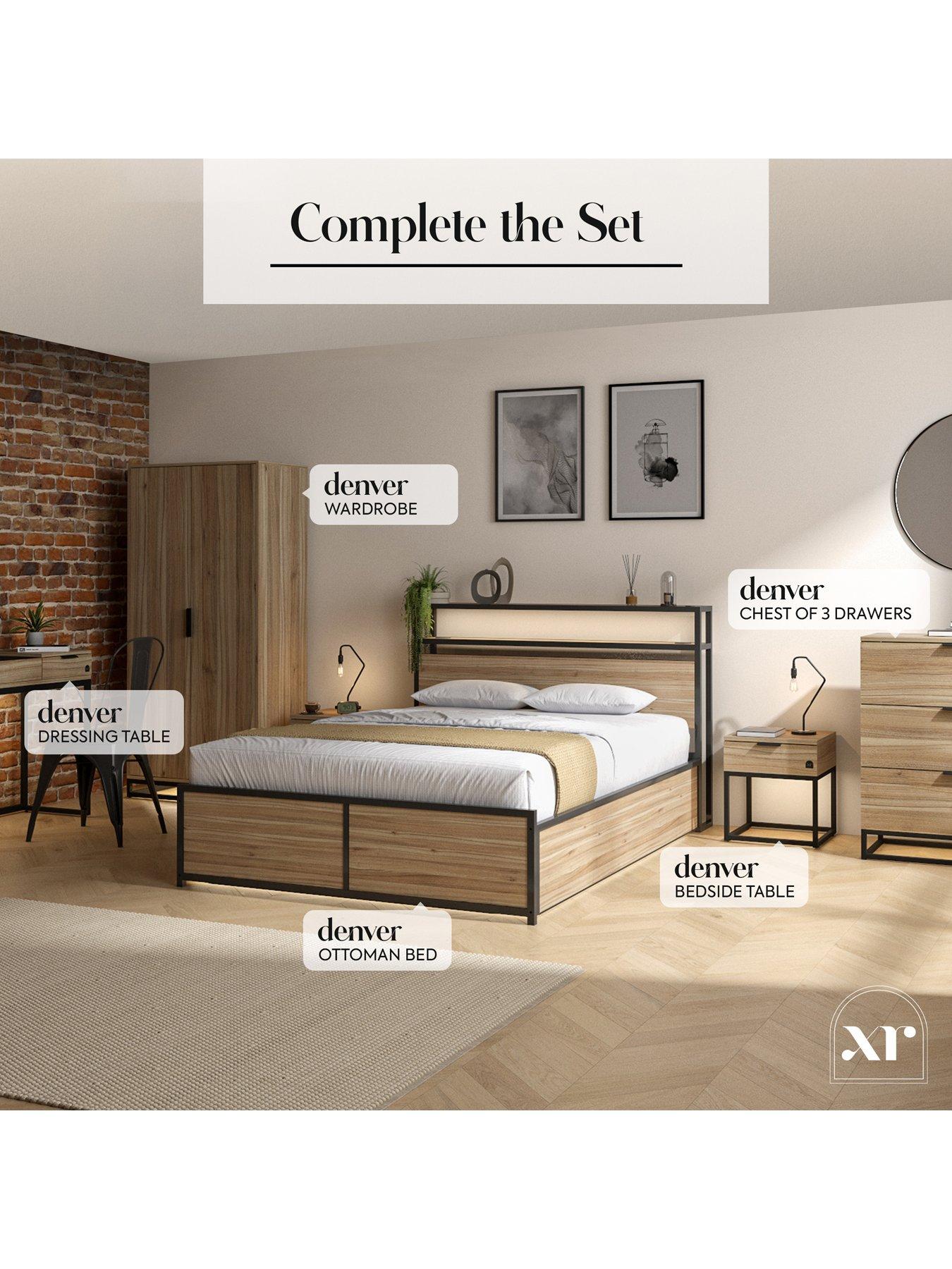 Image 6 of 7 of XR Living Denver Wardrobe With Led App Control