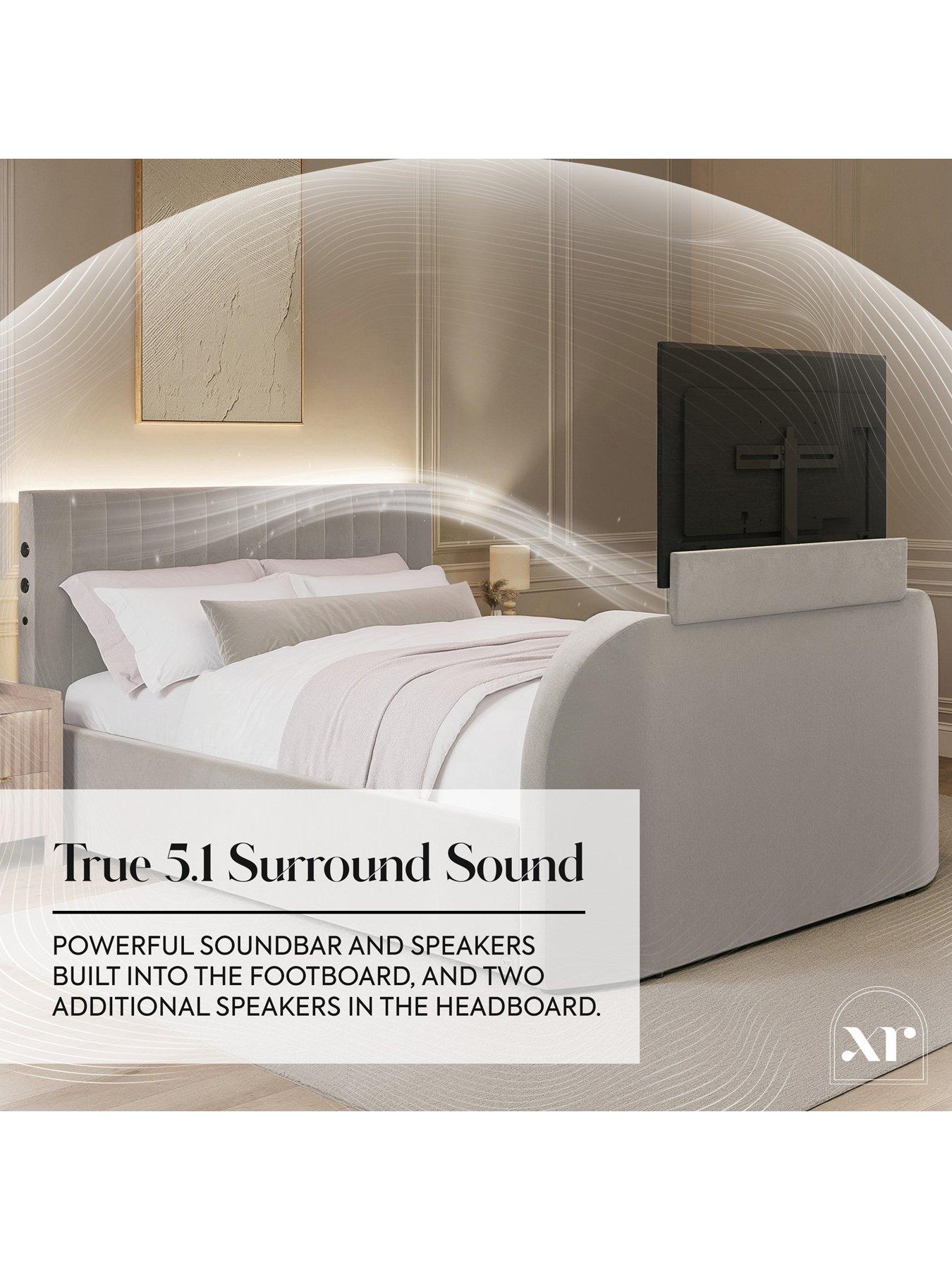 xr-living-maisie-51-true-surround-sound-bed-with-electric-tv-lift-and-app-controlled-led-lightsoutfit