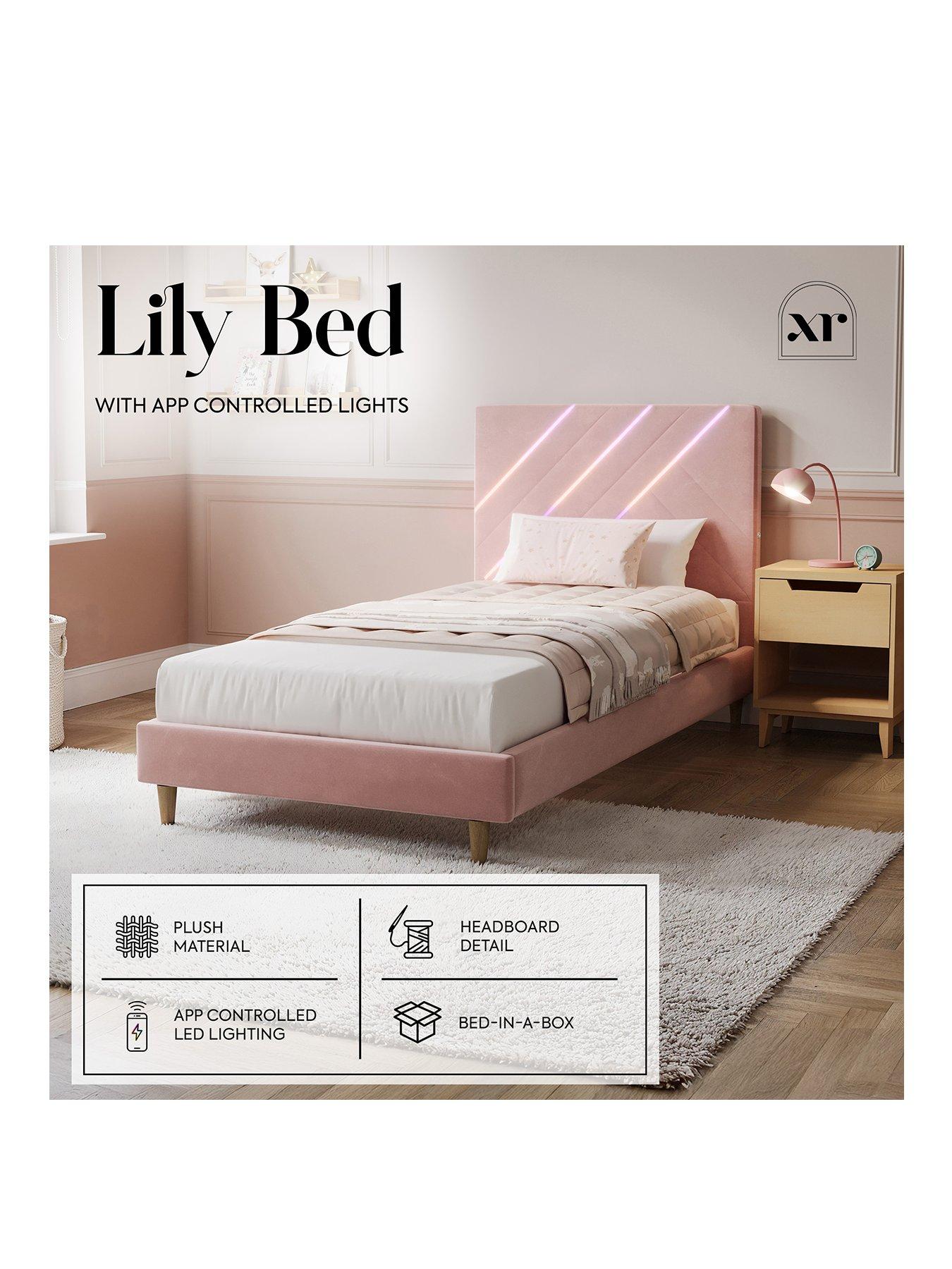 xr-living-lily-bed-frame-with-app-control-lightsfront