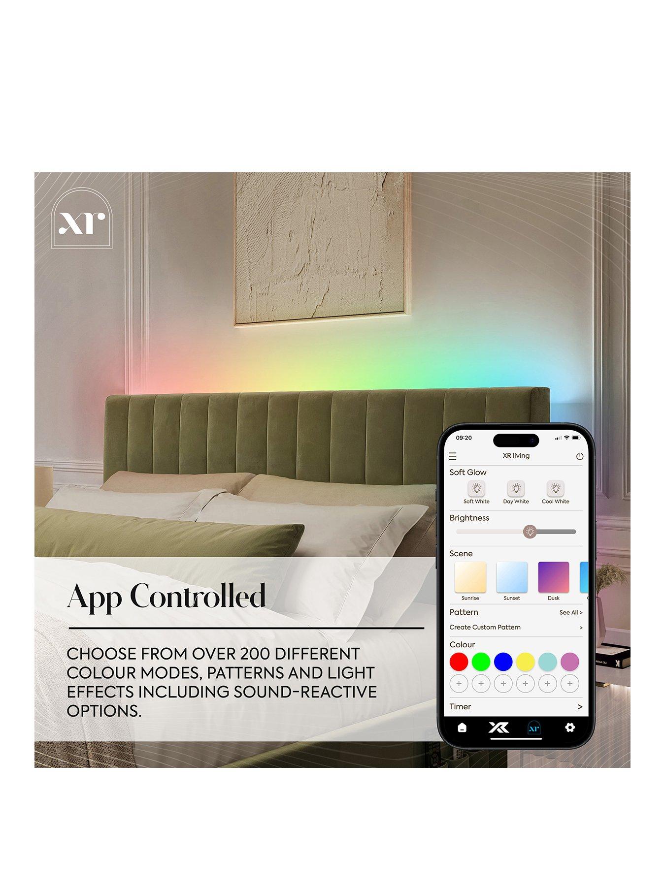 xr-living-maisie-51-true-surround-sound-bed-with-electric-tv-lift-and-app-controlled-led-lightsstillFront