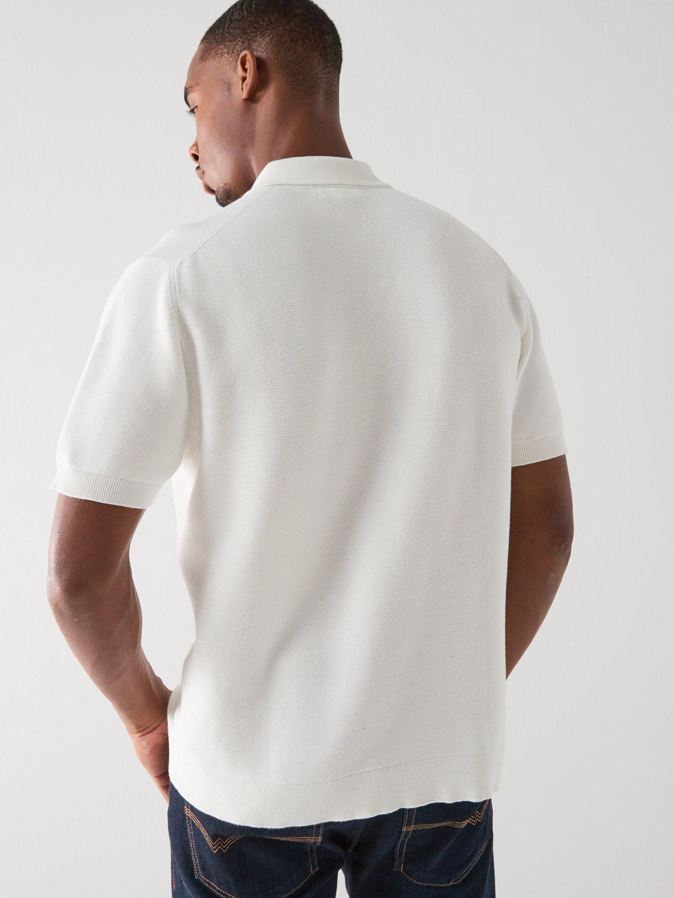 lacoste-classic-fit-knitted-polo-shirt-whitestillFront