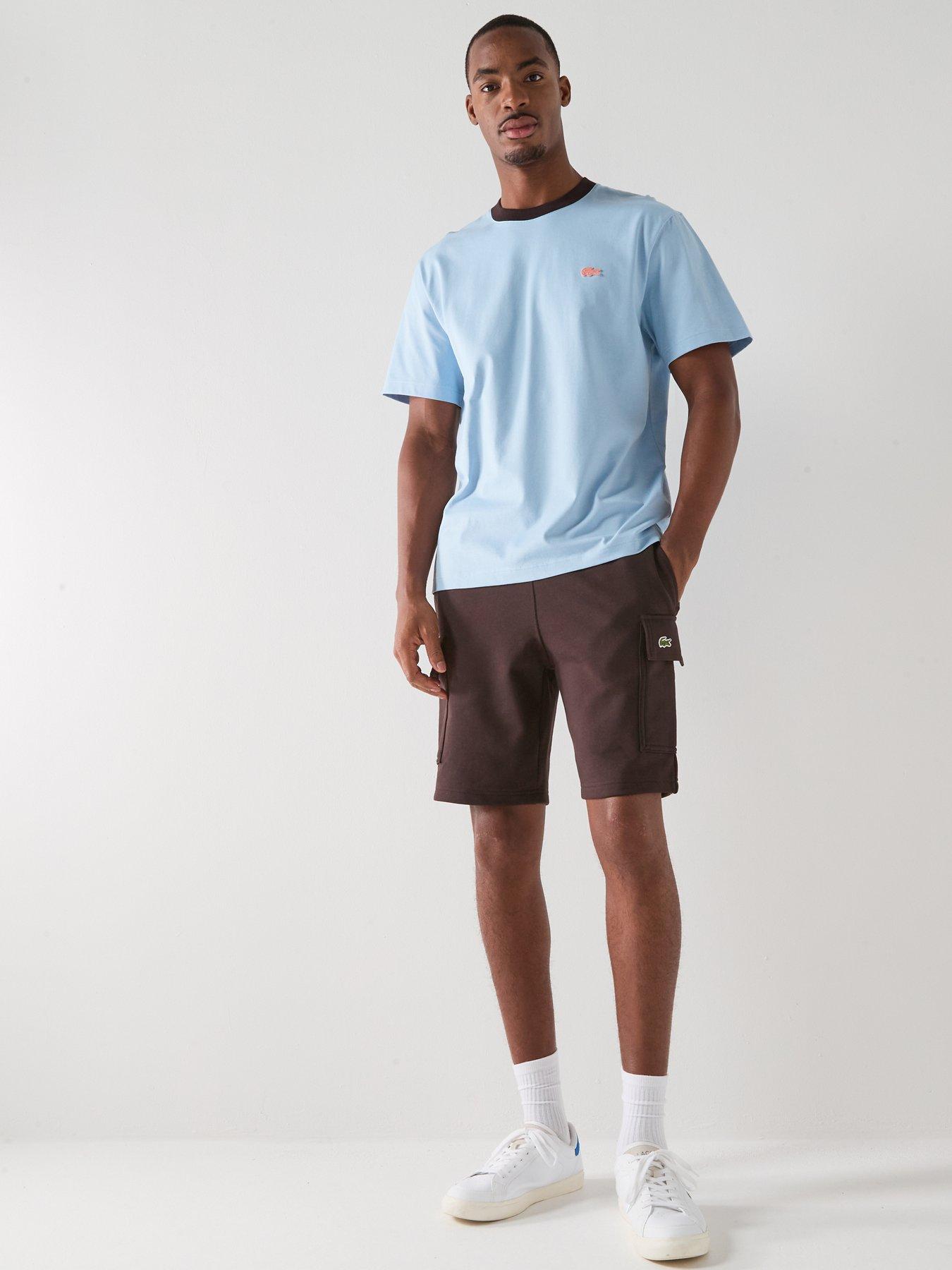 lacoste-lacoste-regular-fit-fleece-cargo-shorts-brownback