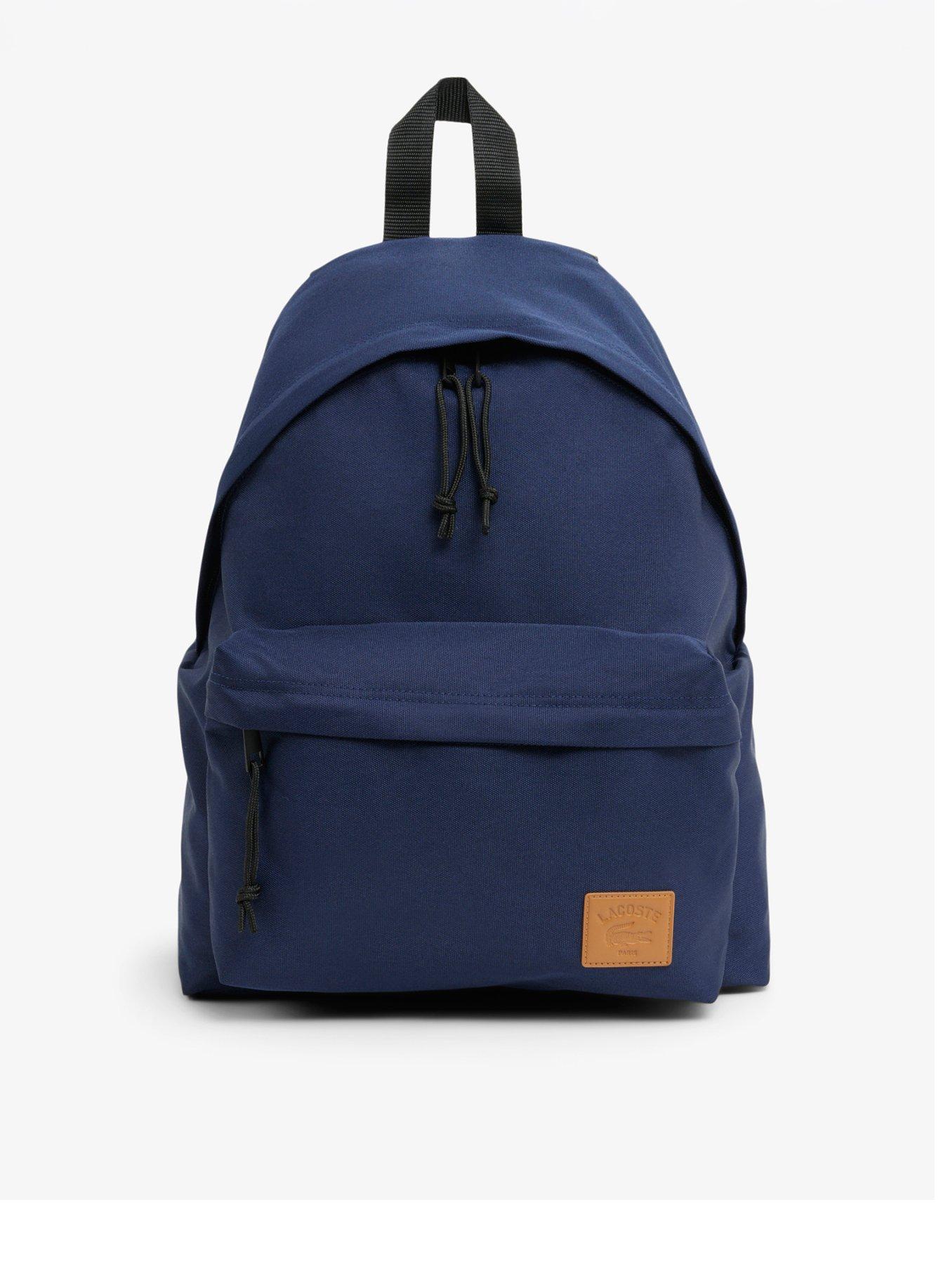 Lacoste Canvas Backpack - Navy