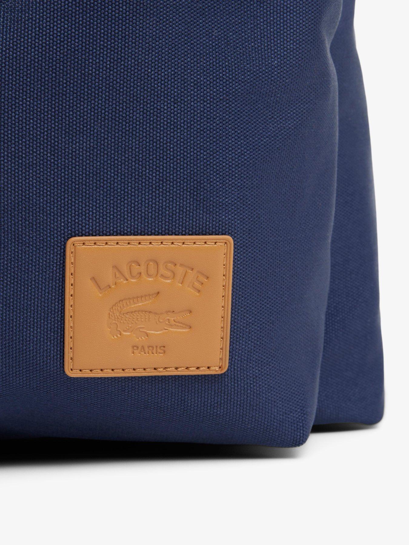 Image 5 of 5 of Lacoste Lacoste Canvas Backpack - Navy