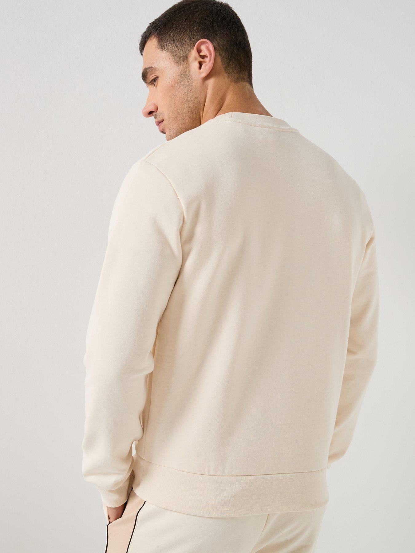 lacoste-classic-fit-colorblock-fleece-sweatshirt-whitestillFront