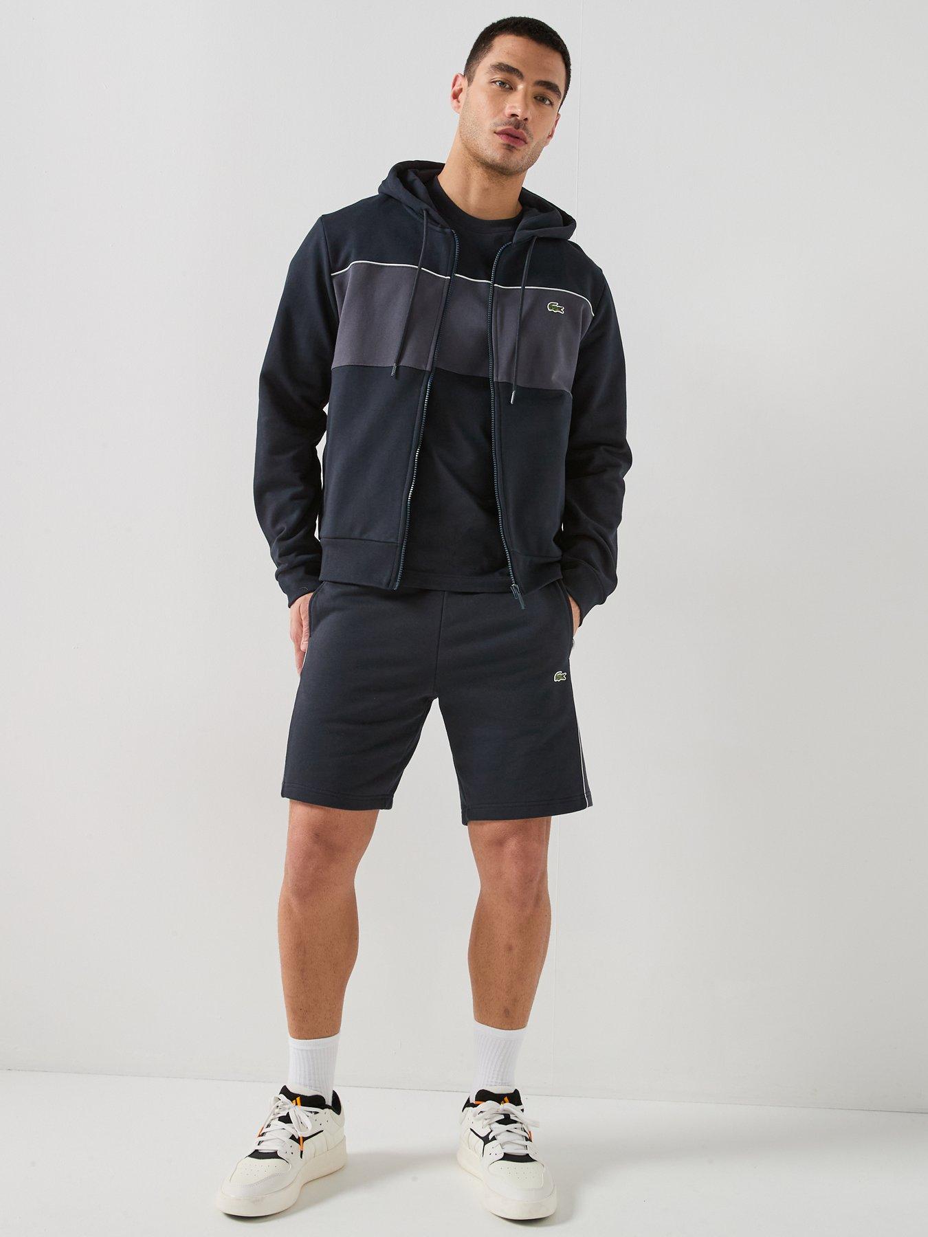 lacoste-regular-fit-colorblock-fleece-shorts-blackback