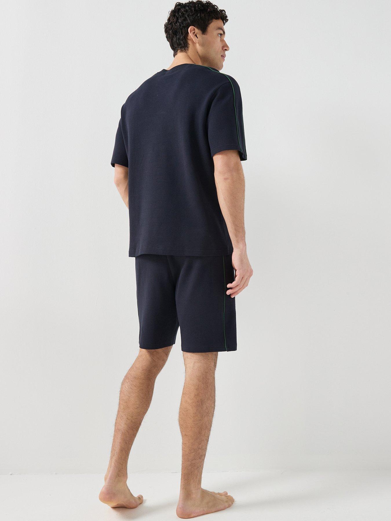 lacoste-waffle-short-lounge-set-navystillFront