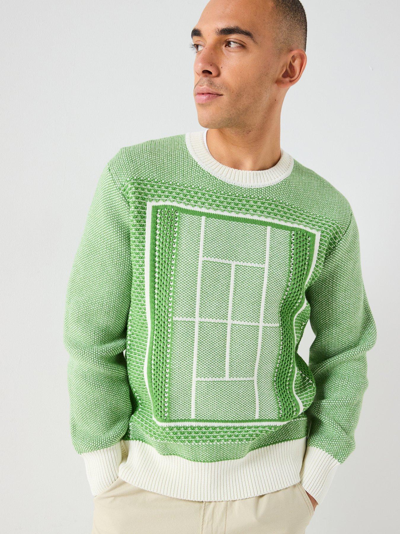 lacoste-classic-fit-jacquard-knitted-jumper-green