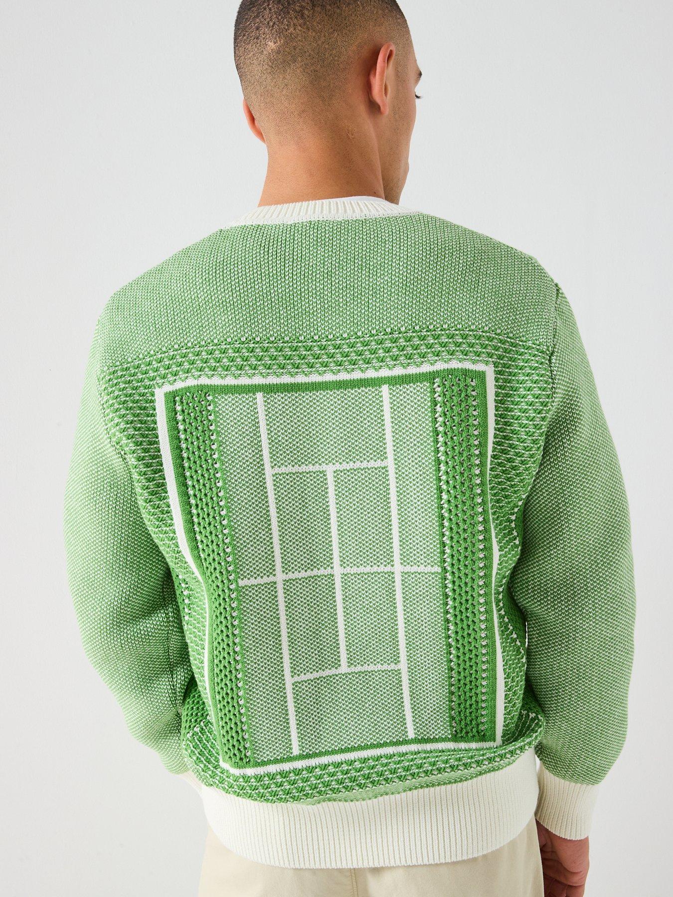 lacoste-classic-fit-jacquard-knitted-jumper-greenstillFront