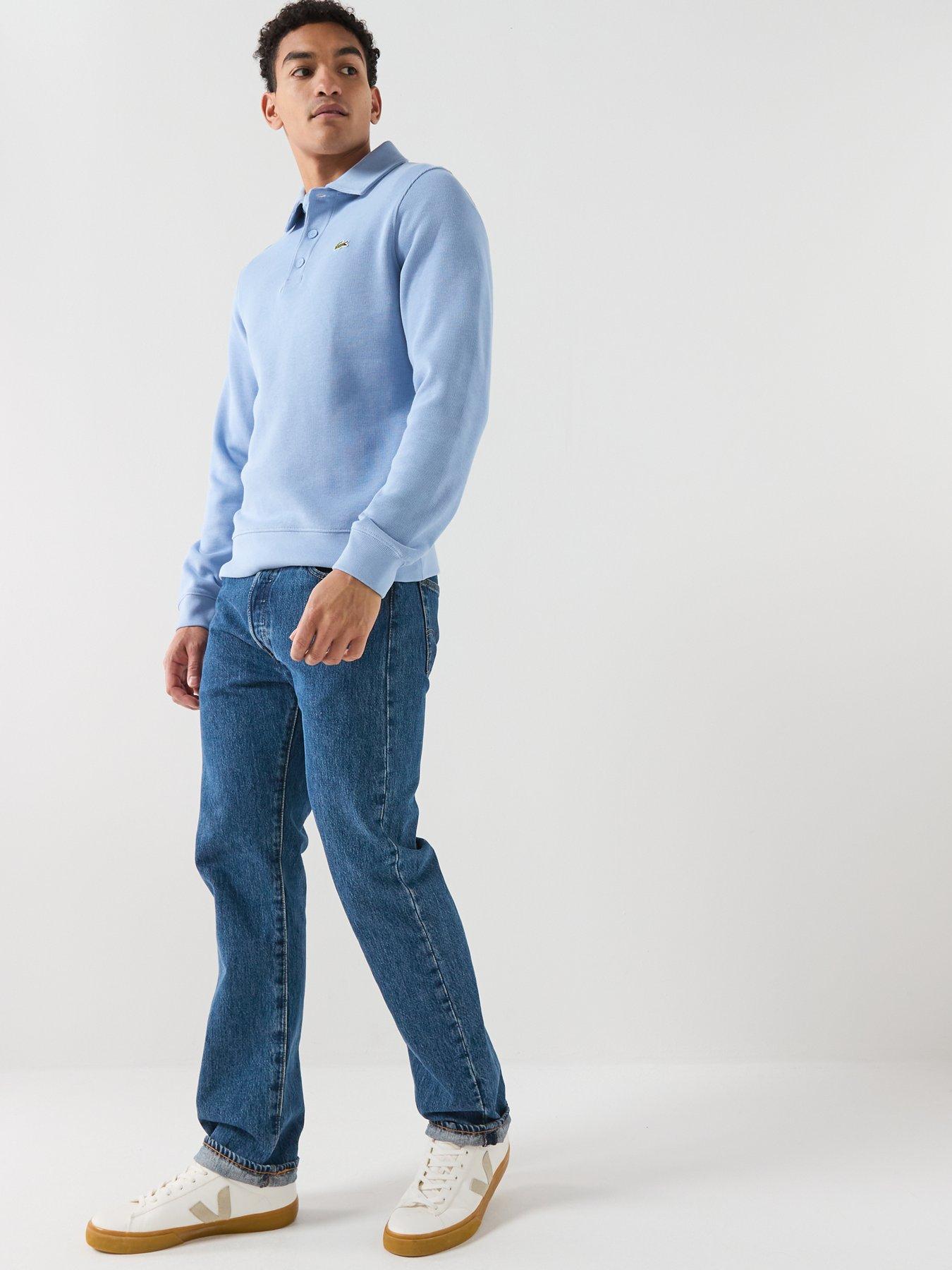 lacoste-classic-fit-polo-collar-ribbed-polo-shirt-blueback