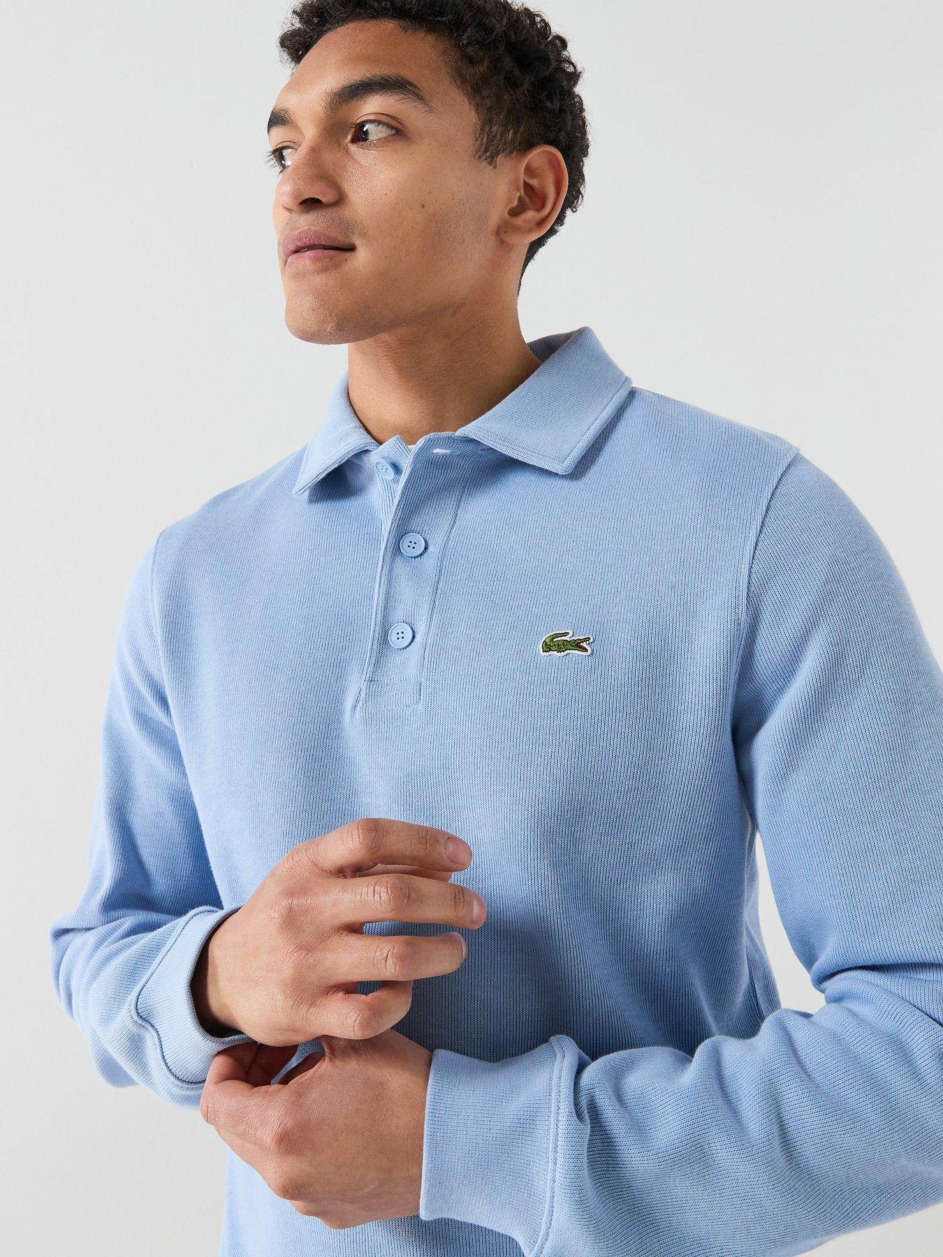 lacoste-classic-fit-polo-collar-ribbed-polo-shirt-bluedetail