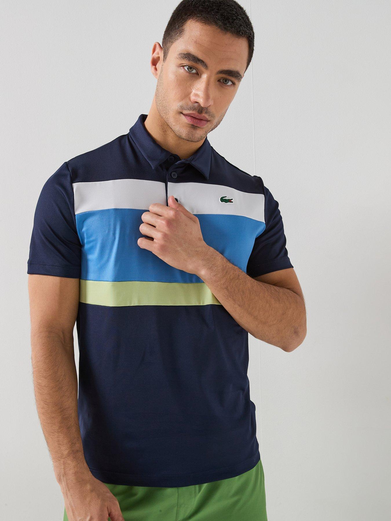 Lacoste Lacoste Regular Fit Ultra-dry Upf50 Jersey Golf Polo Shirt -navy