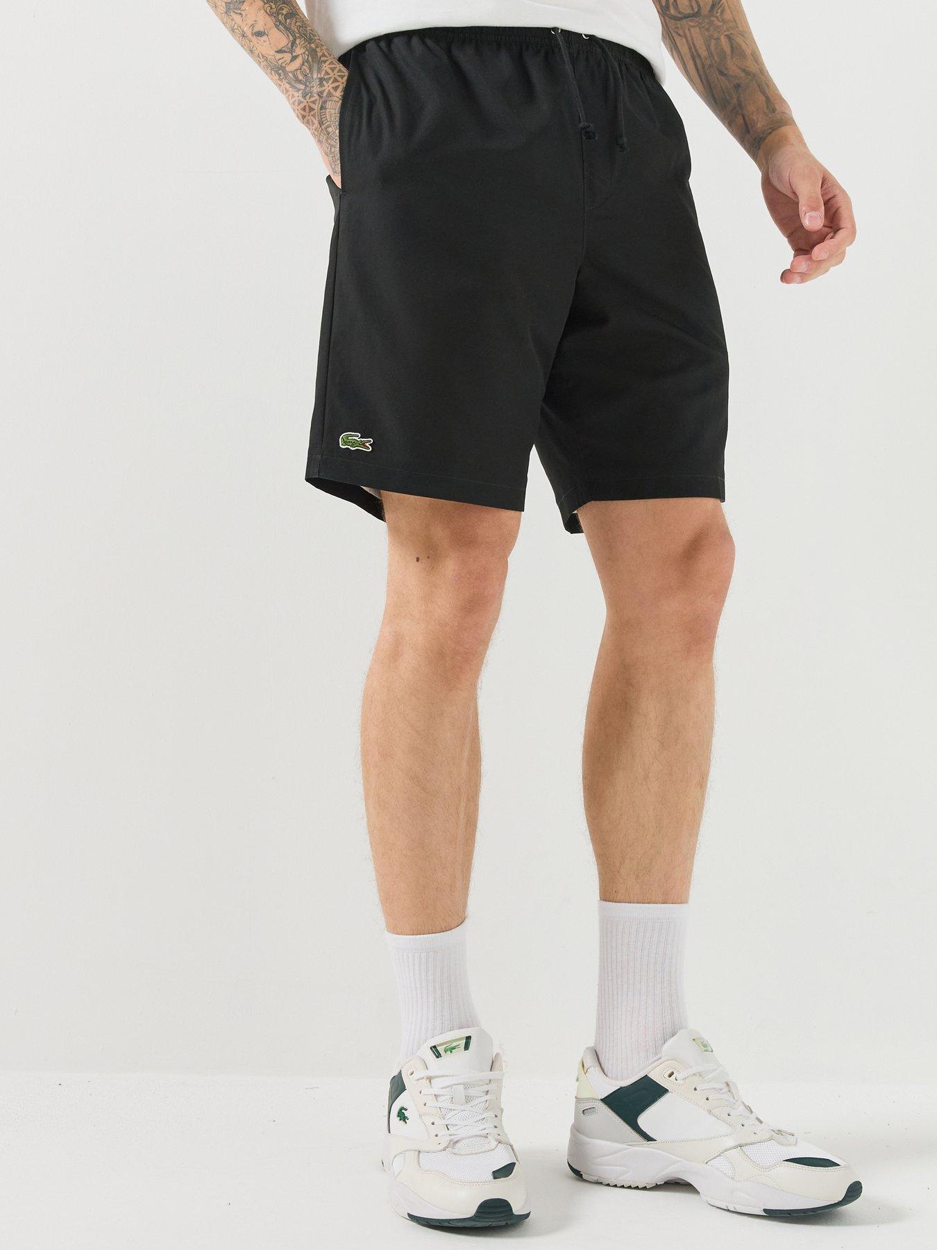 Lacoste Lacoste Woven Drawstring Shorts - Black
