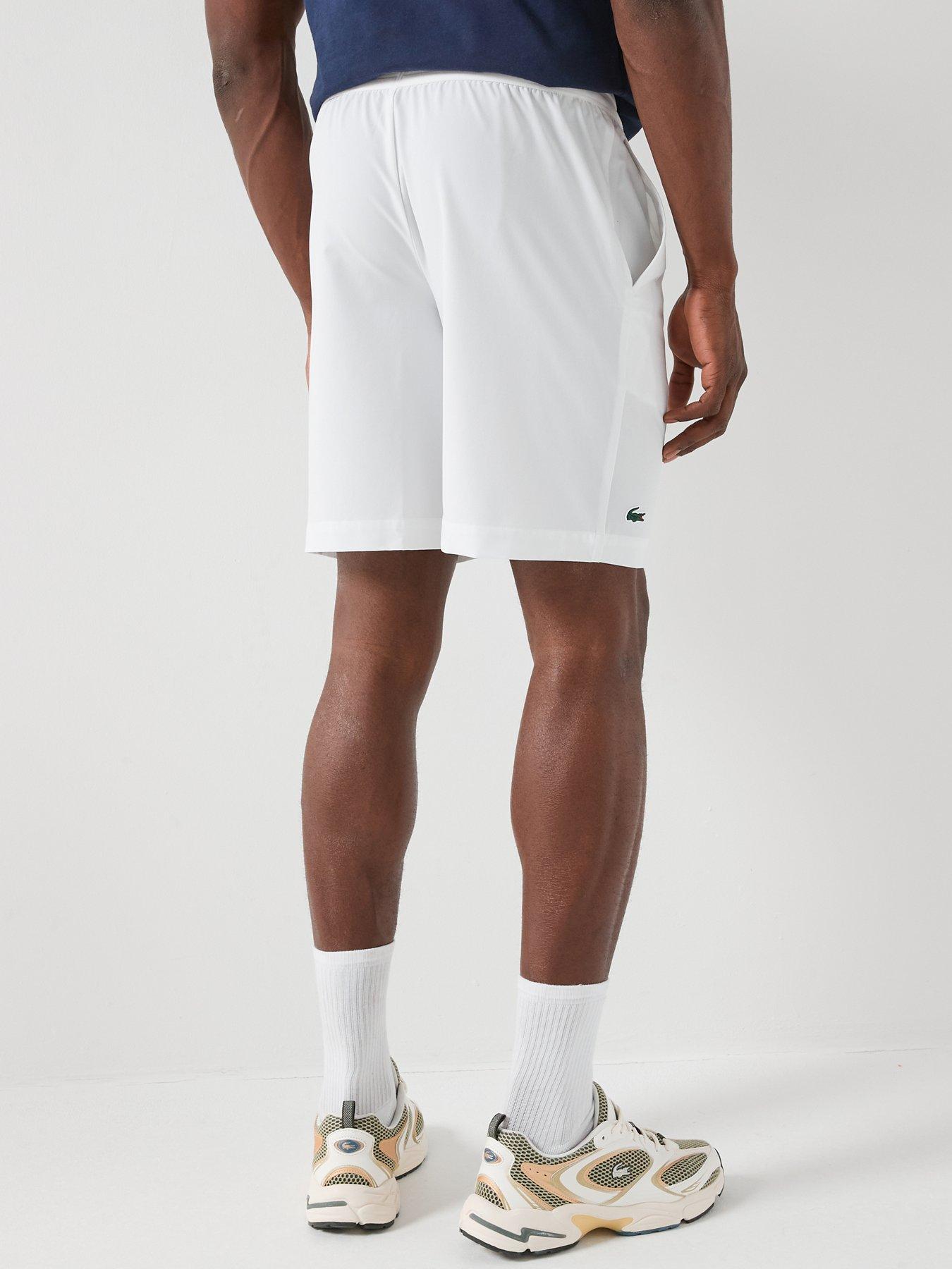 Image 2 of 4 of Lacoste Lacoste Ultra-dry Stretch Sport Shorts -white