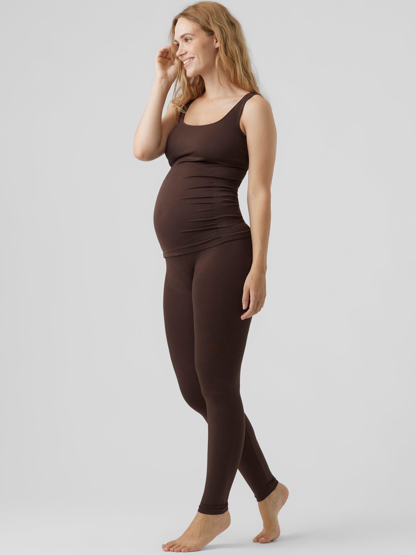 Image 4 of 5 of Mamalicious Mltia Jeanne Legging Noos A - Brown