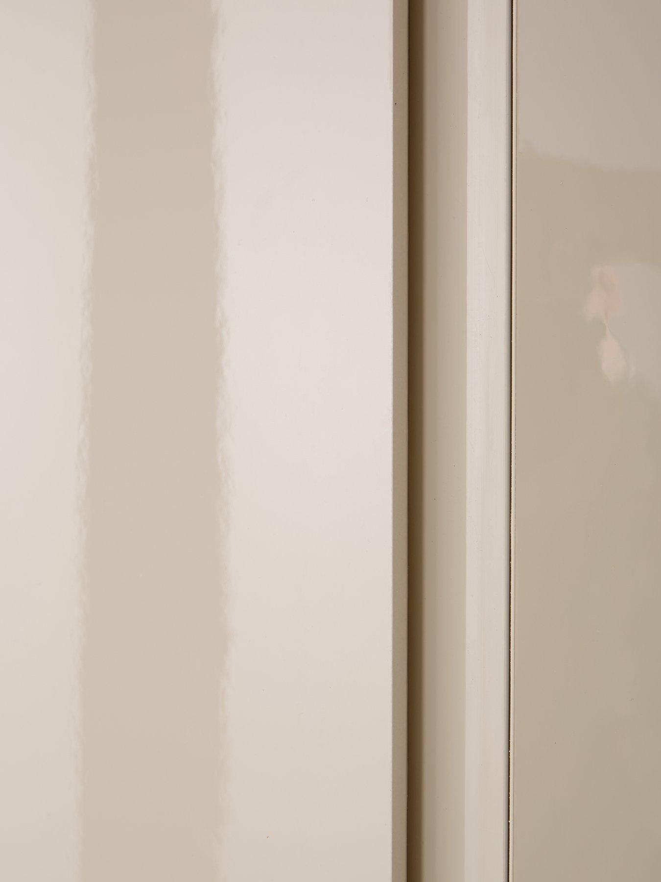 Image 5 of 6 of Very Home Layton Gloss Corner Wardrobe