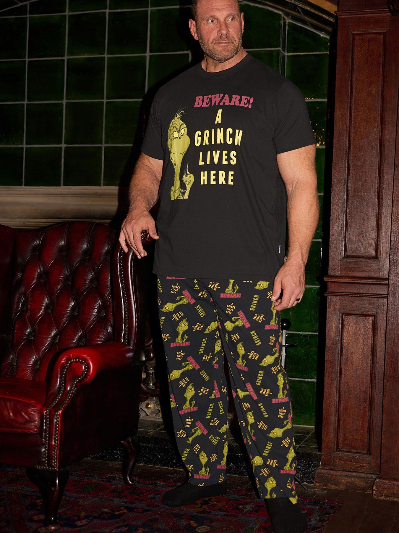 badrhino-grinch-jersey-pyjama-set-black