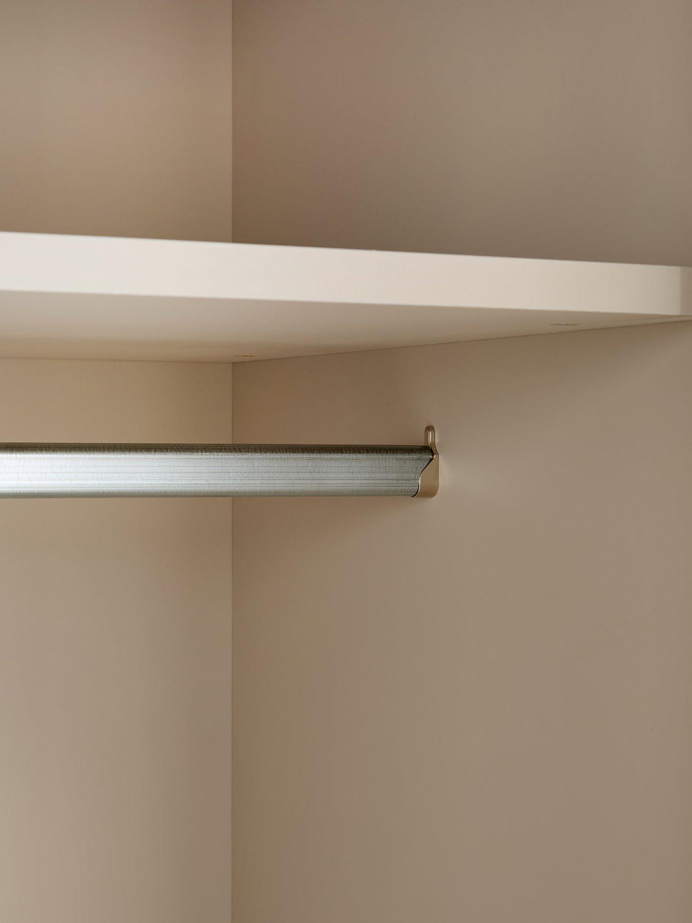 Image 6 of 7 of Very Home Layton Gloss 2 Door Wardrobe