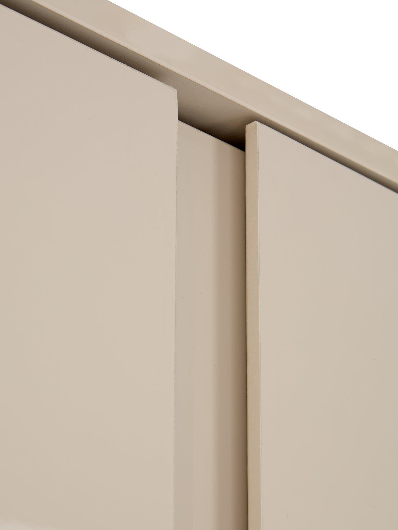 Image 7 of 7 of Very Home Layton Gloss 2 Door Wardrobe