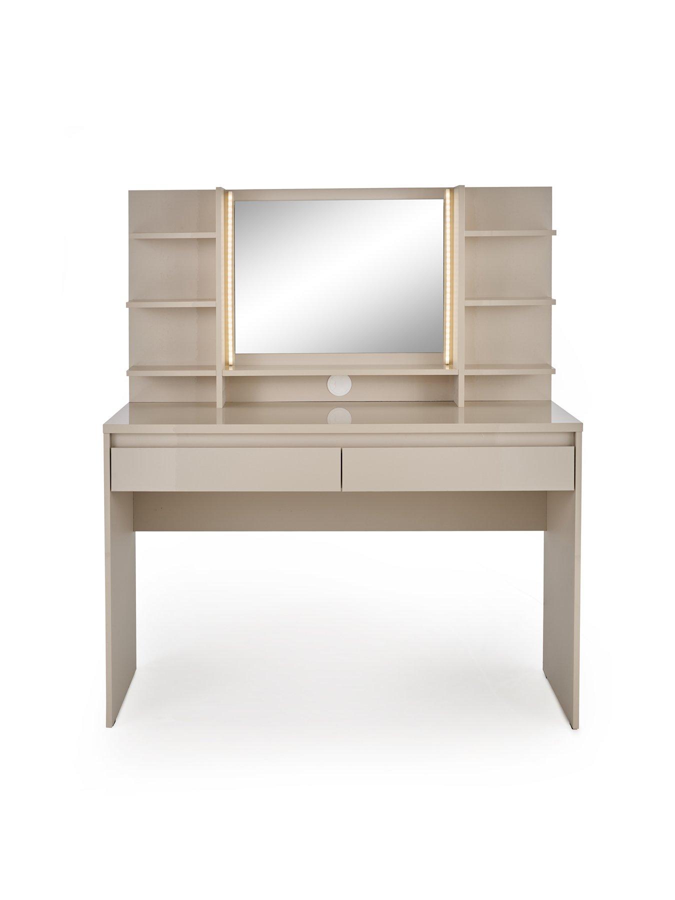 very-home-layton-lit-gloss-dressing-tableback