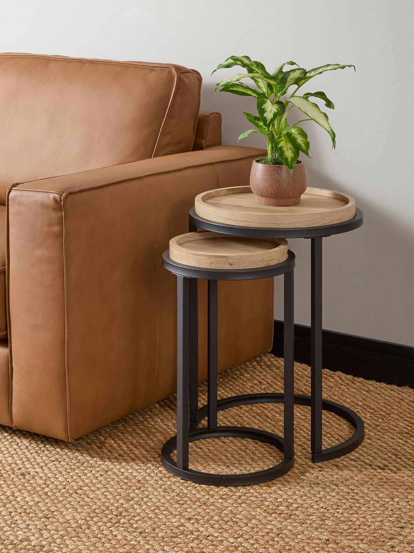 The Very Collection Harlem Round Nest Of Tables - FSC® Certified