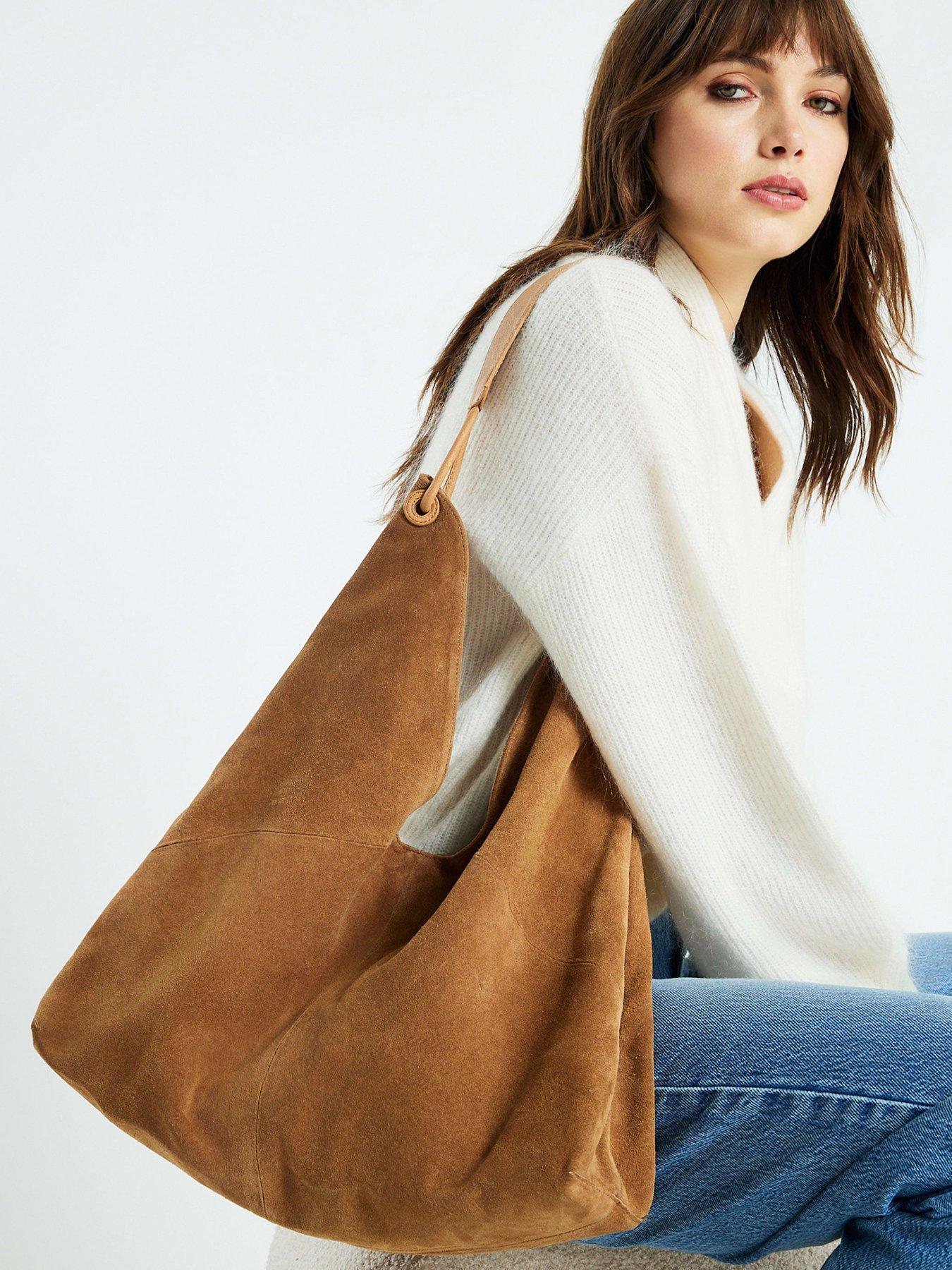 river-island-suede-panelled-slouch-bag-brown