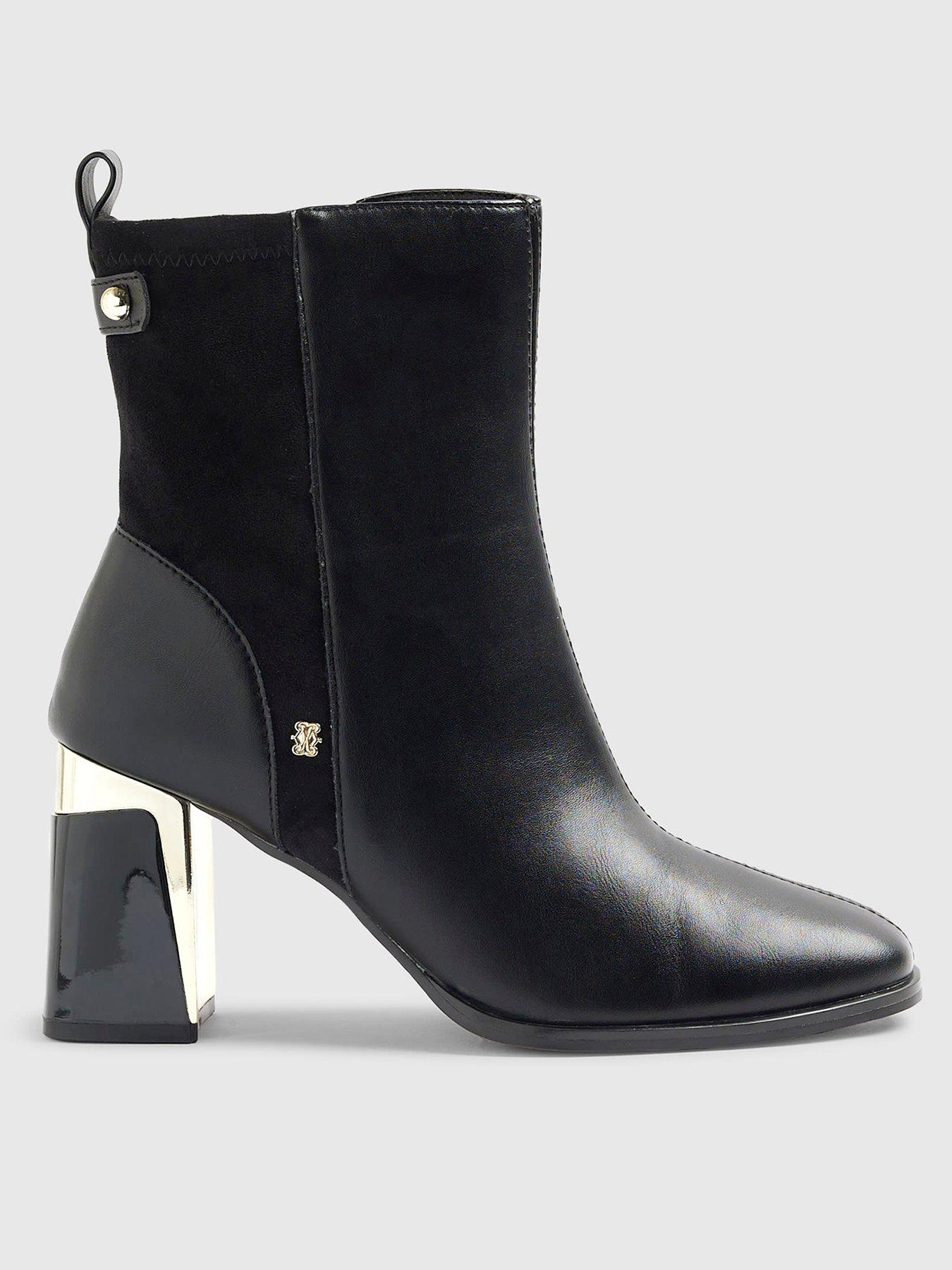 river-island-stretch-block-heel-ankle-boot-blackstillFront