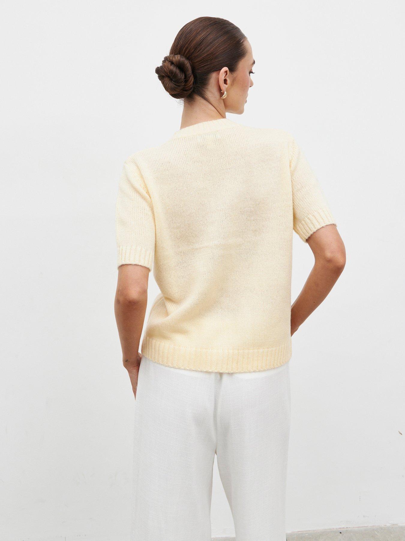pretty-lavish-shilou-button-up-knit-top-butter-lemonstillFront