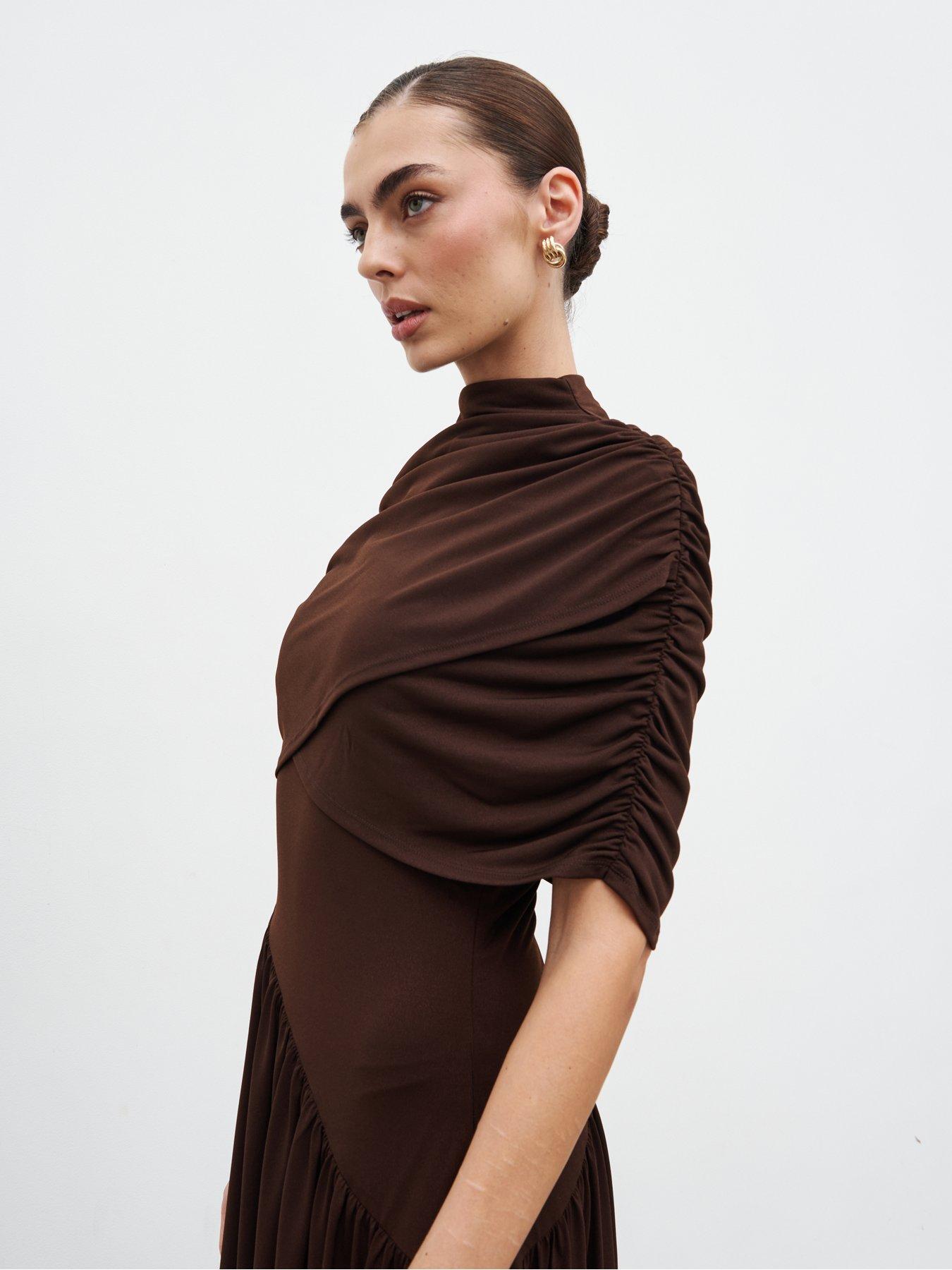 pretty-lavish-deja-draped-jersey-wrap-maxi-dress-brownback