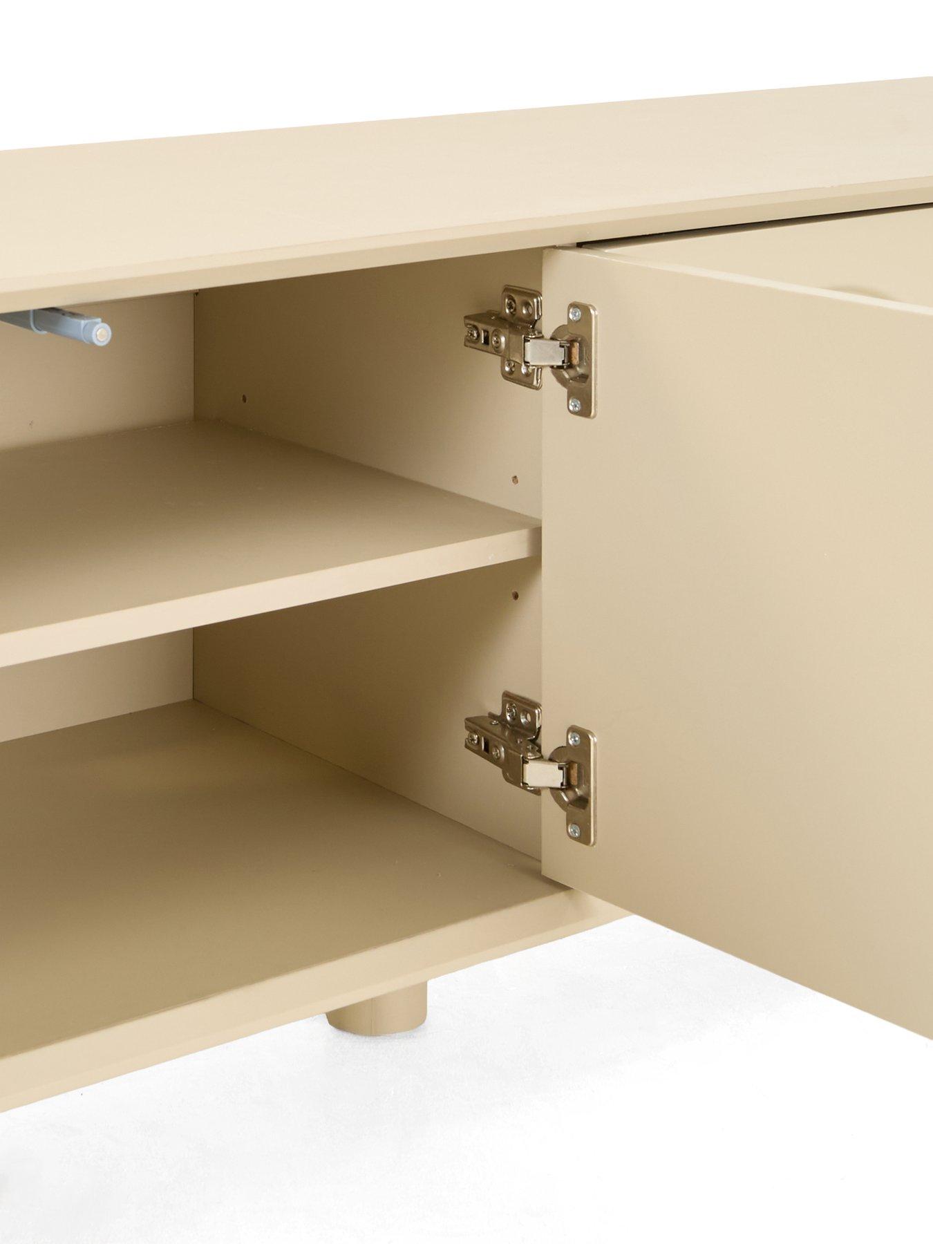 Image 5 of 7 of The Very Collection Revi Large TV Unit - fits up to 55 inch TV&nbsp;- Oatmeal -&nbsp;FSC&reg; Certified