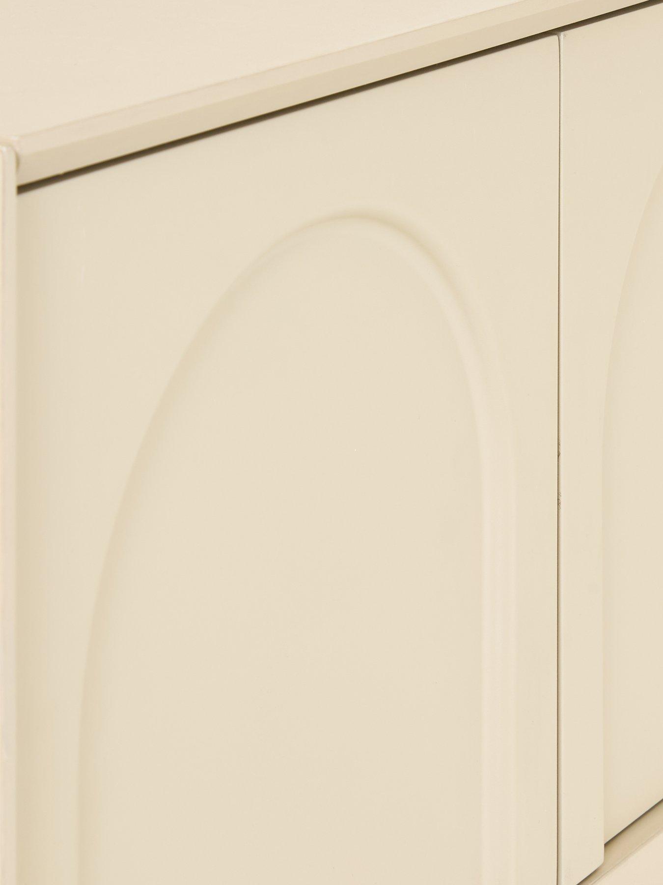 Image 6 of 7 of The Very Collection Revi Large TV Unit - fits up to 55 inch TV&nbsp;- Oatmeal -&nbsp;FSC&reg; Certified