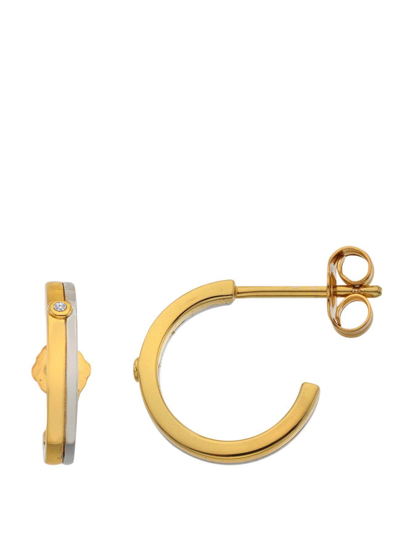 hot-diamonds-parellel-two-tone-earringsfront