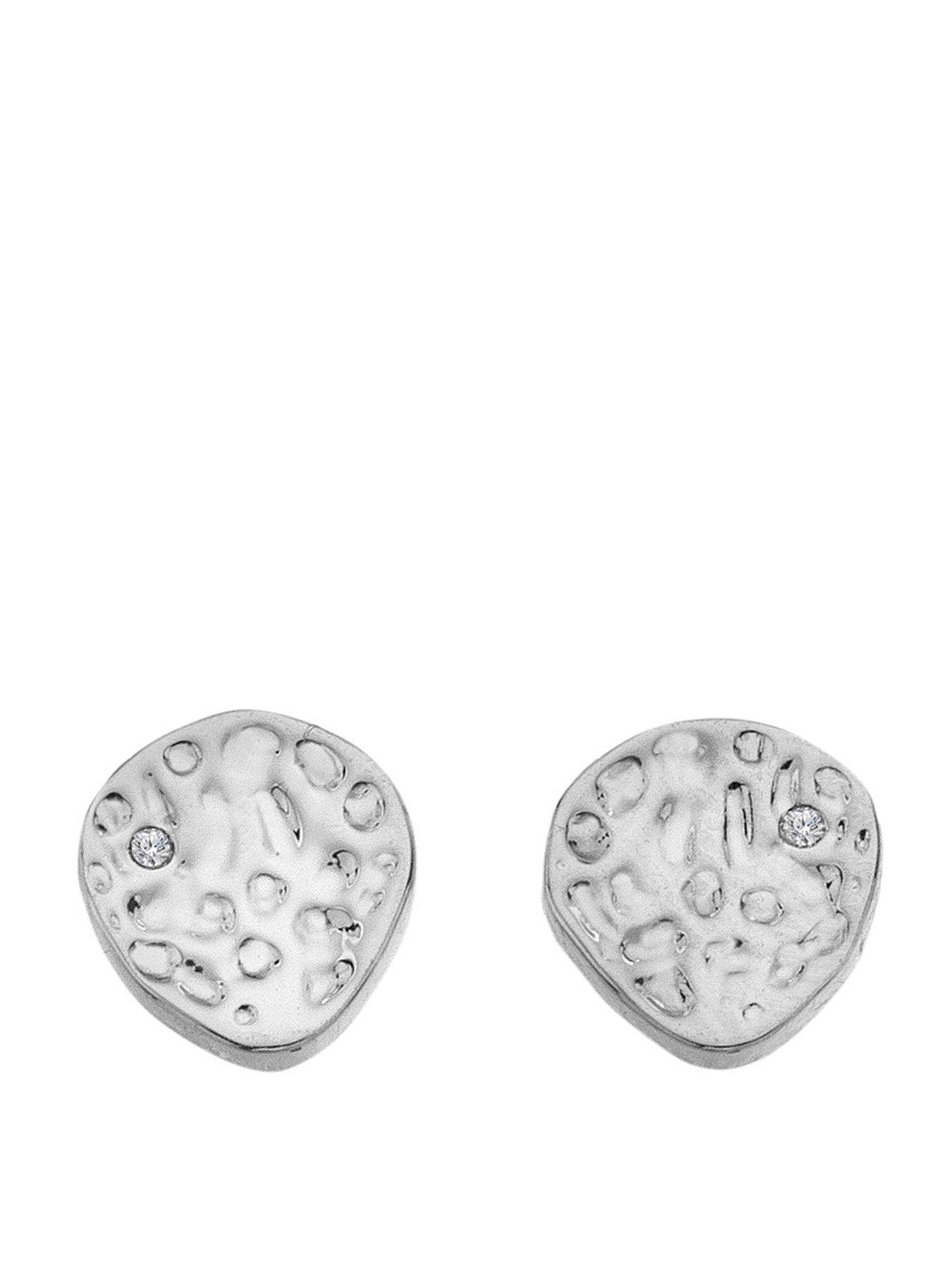 Hot Diamonds Marble Earrings