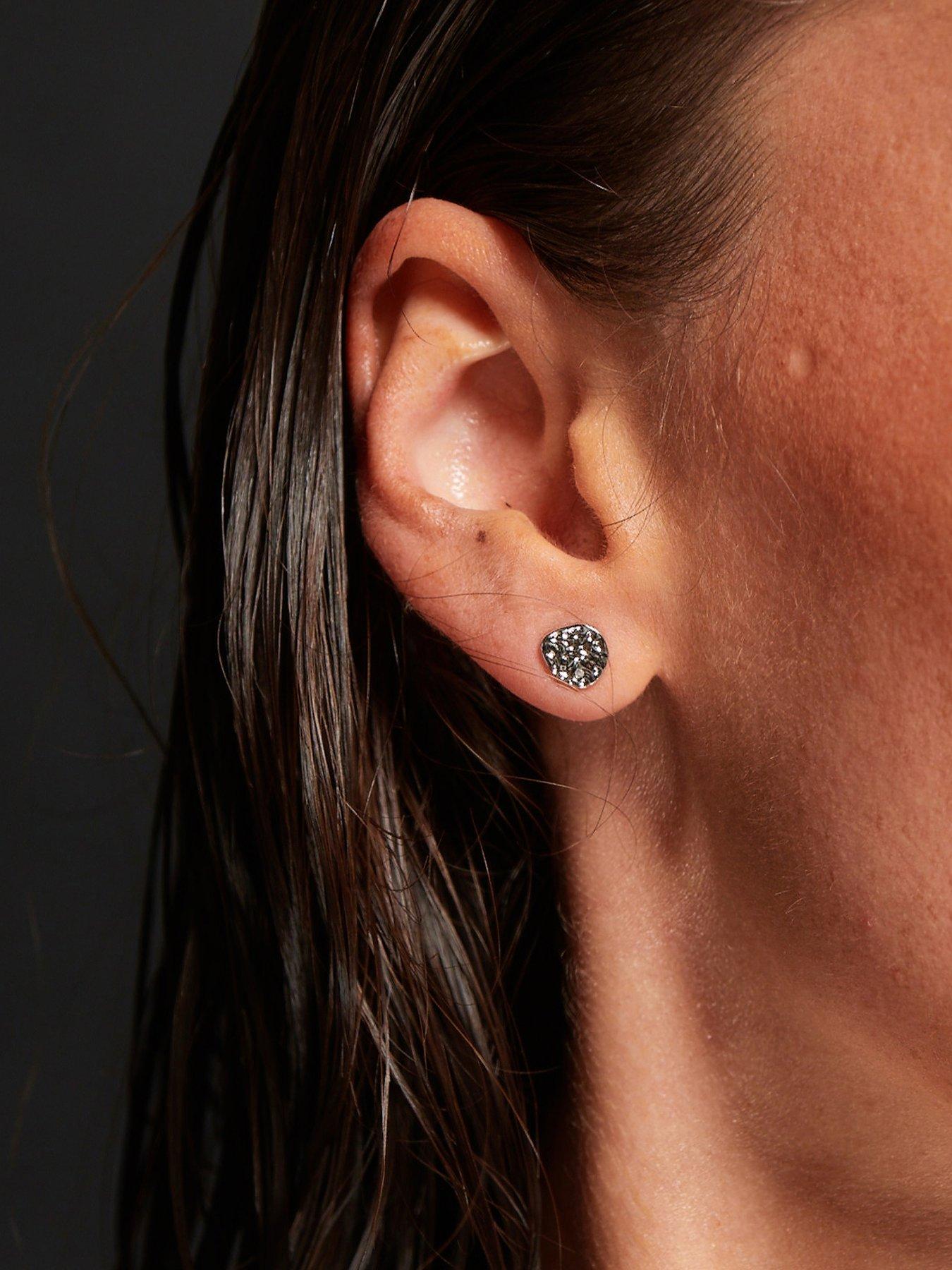 Image 3 of 3 of Hot Diamonds Marble Earrings