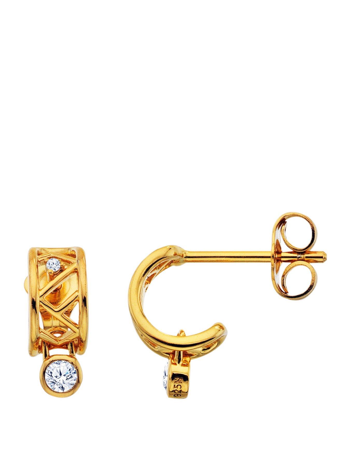 Image 1 of 3 of Hot Diamonds HD X GE Revolve Earrings