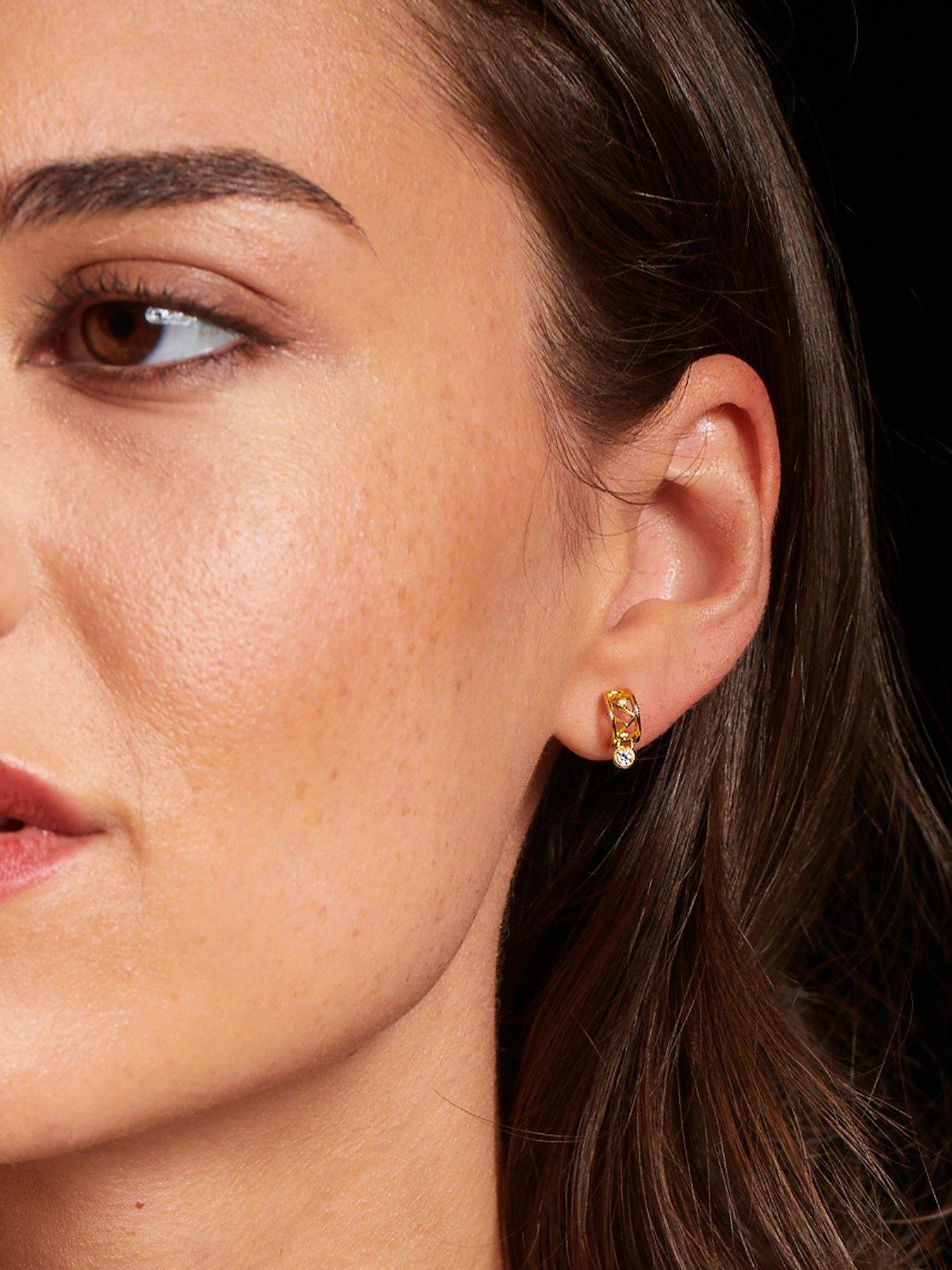Image 3 of 3 of Hot Diamonds HD X GE Revolve Earrings