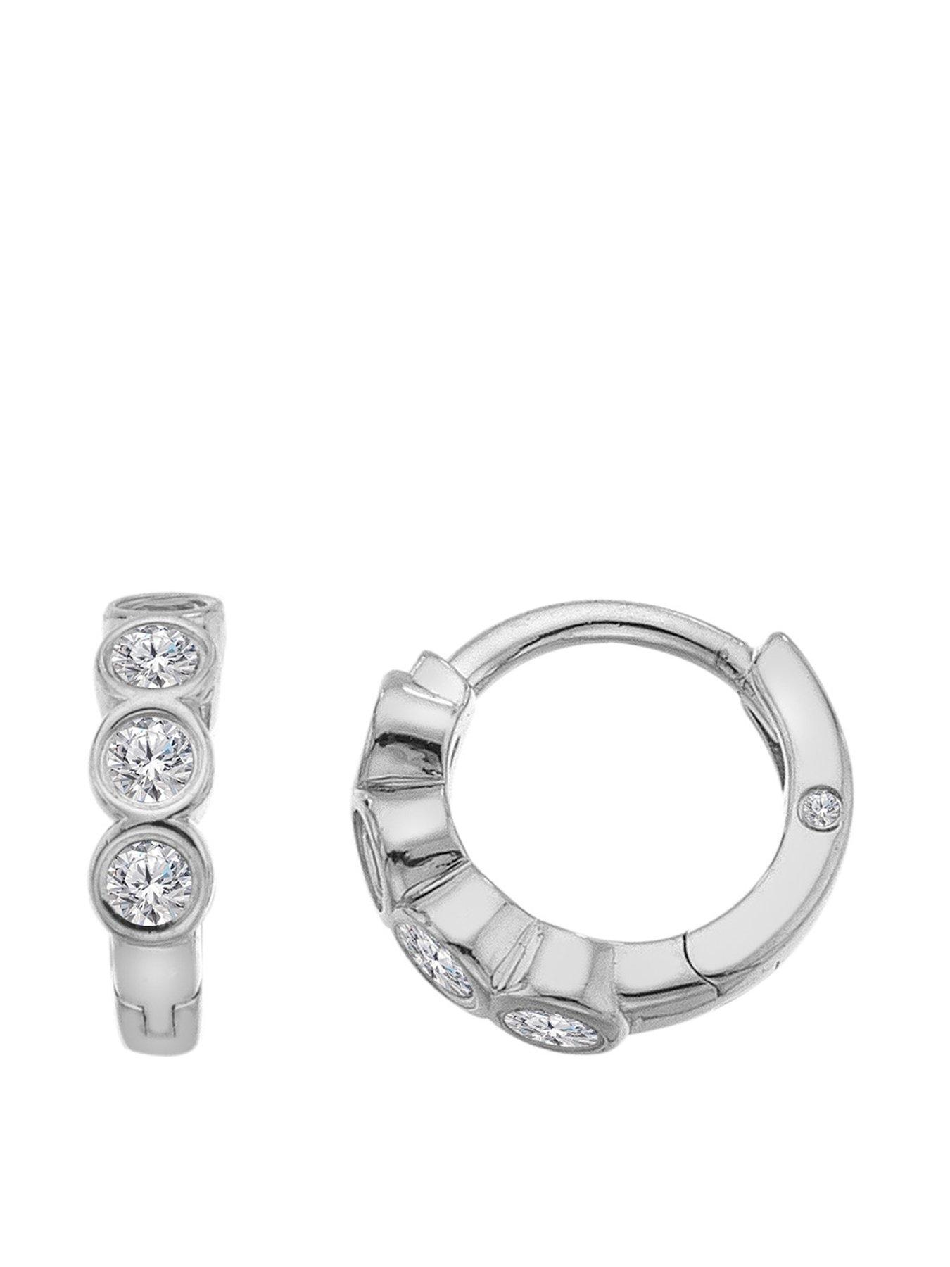 Hot Diamonds Tender Huggie Earrings