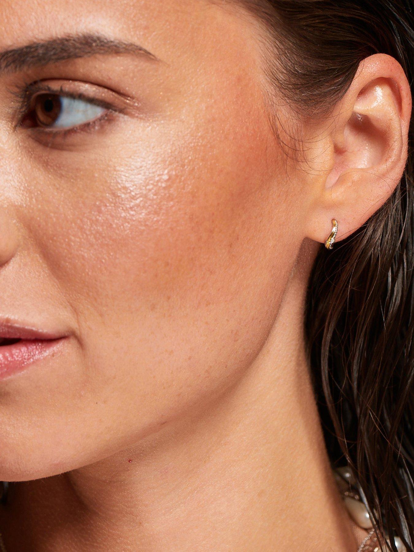 hot-diamonds-teardrop-two-tone-earringsback
