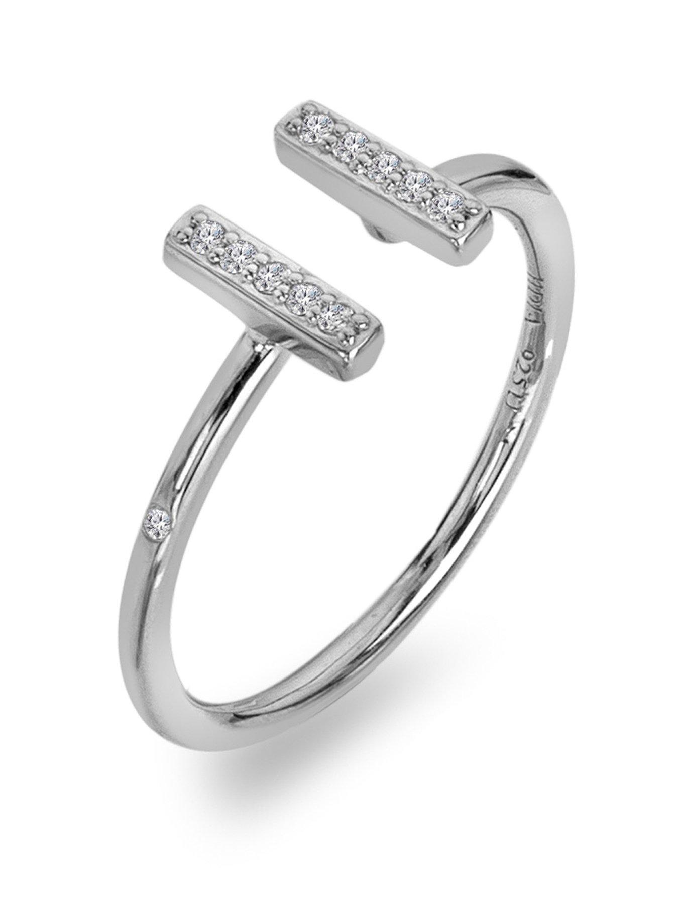 Image 1 of 4 of Hot Diamonds T-Bar Ring