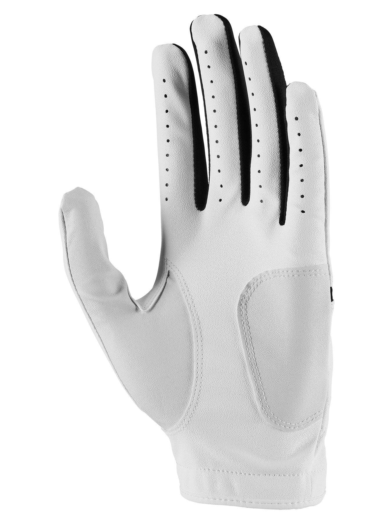 Image 2 of 2 of Nike Mens Golf Dura Feel Left Hand Glove - White